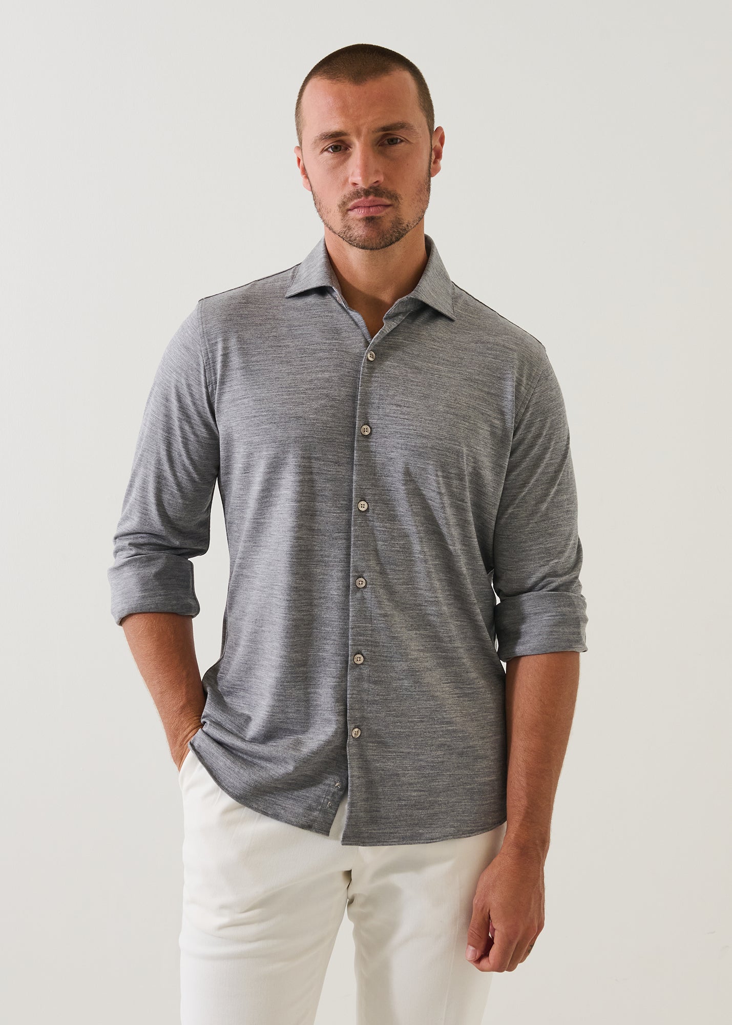 Wool Shirt - PATRICK ASSARAF