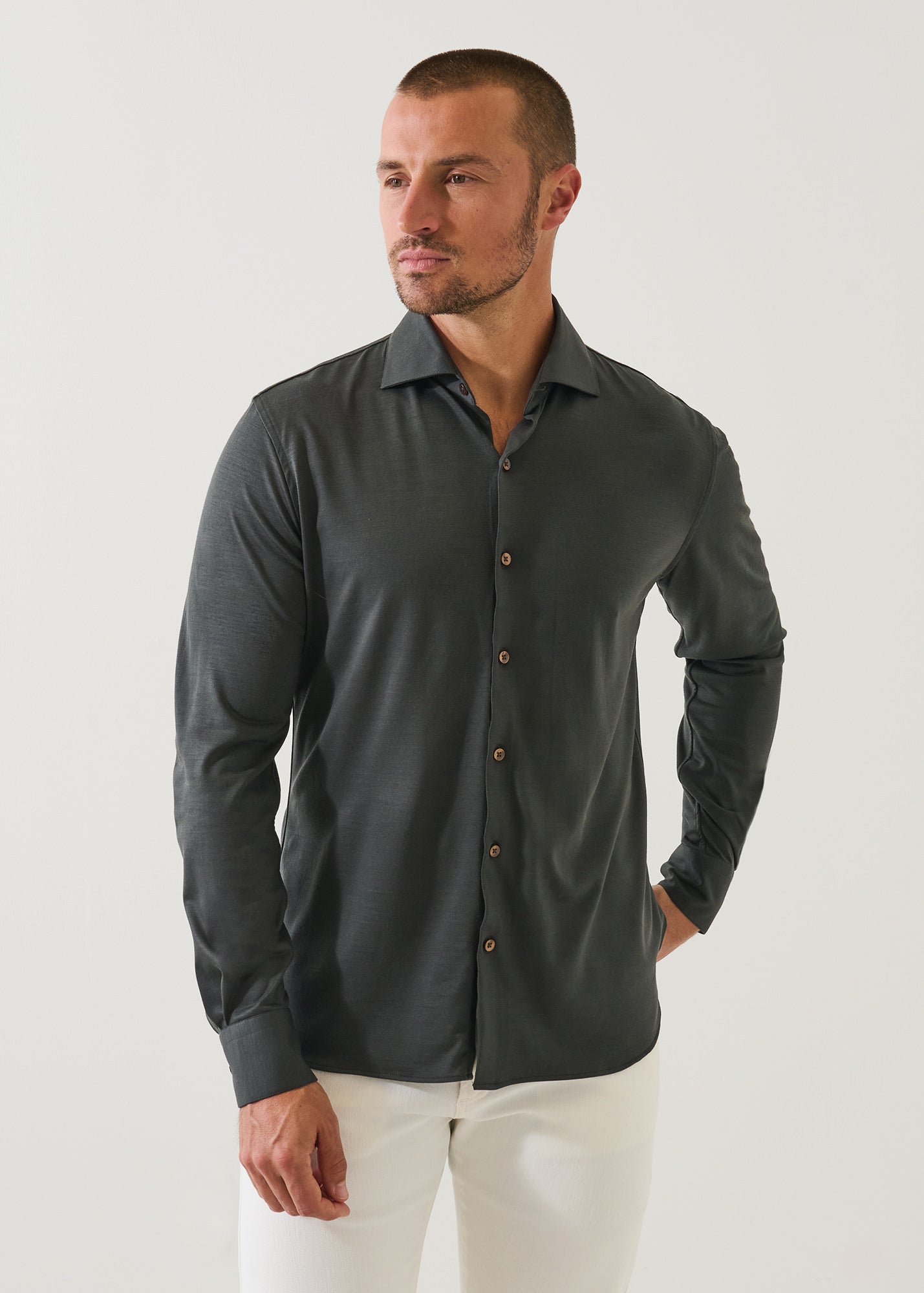 Wool Shirt - PATRICK ASSARAF