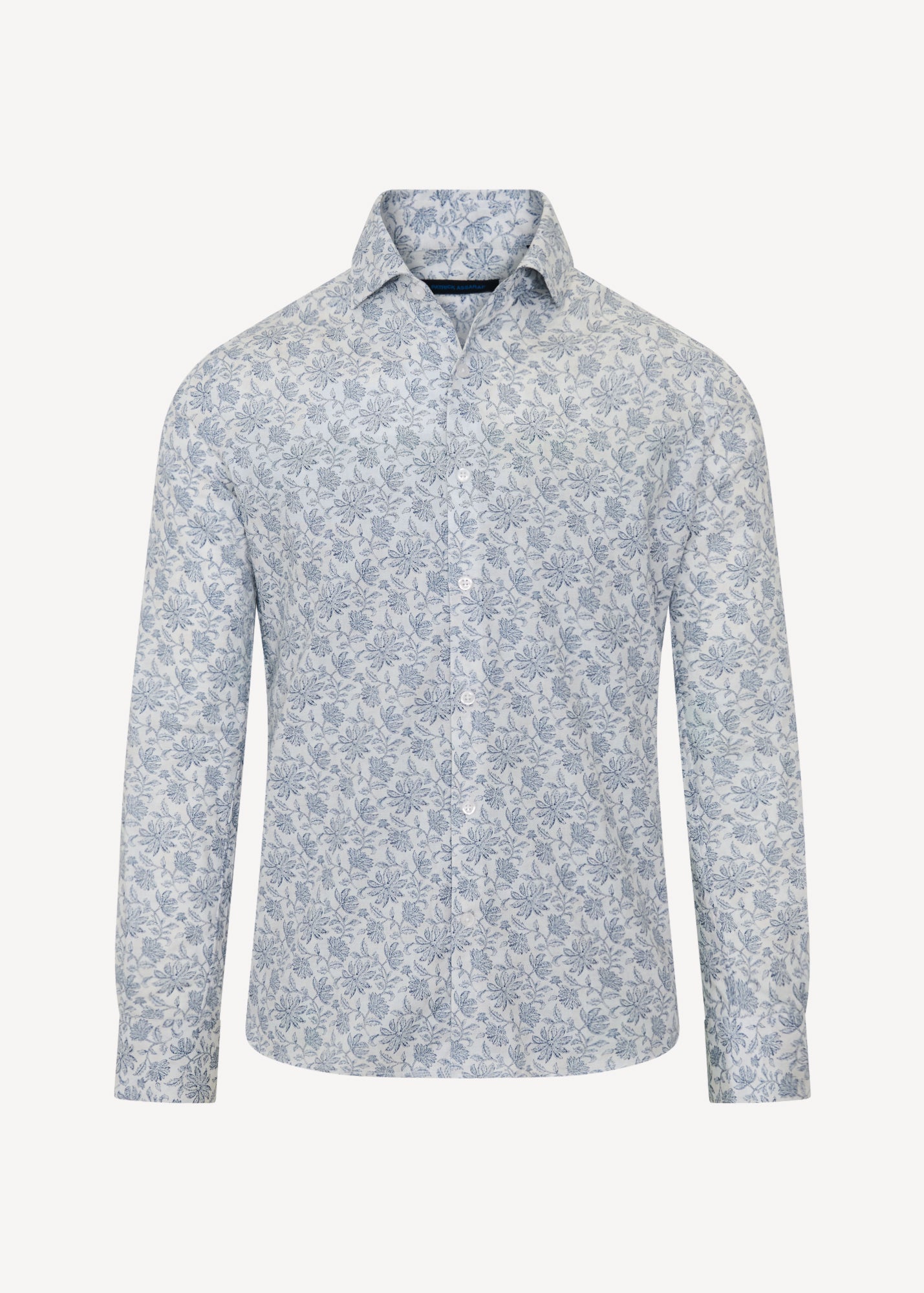 Botanical Print Cotton Shirt