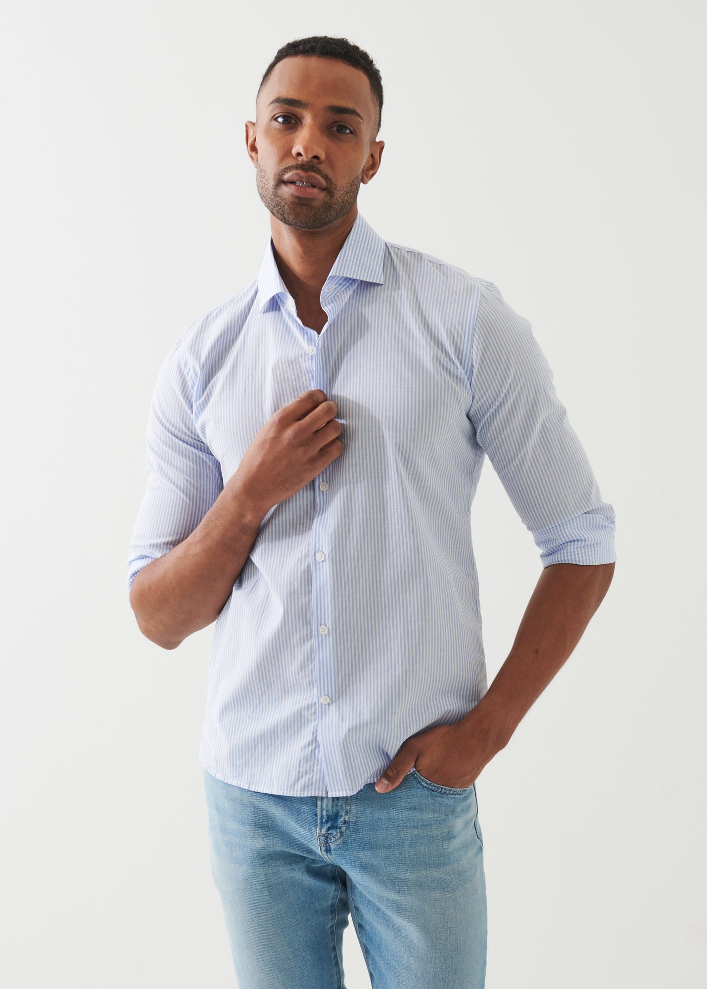 Cotton Striped Shirt - PATRICK ASSARAF