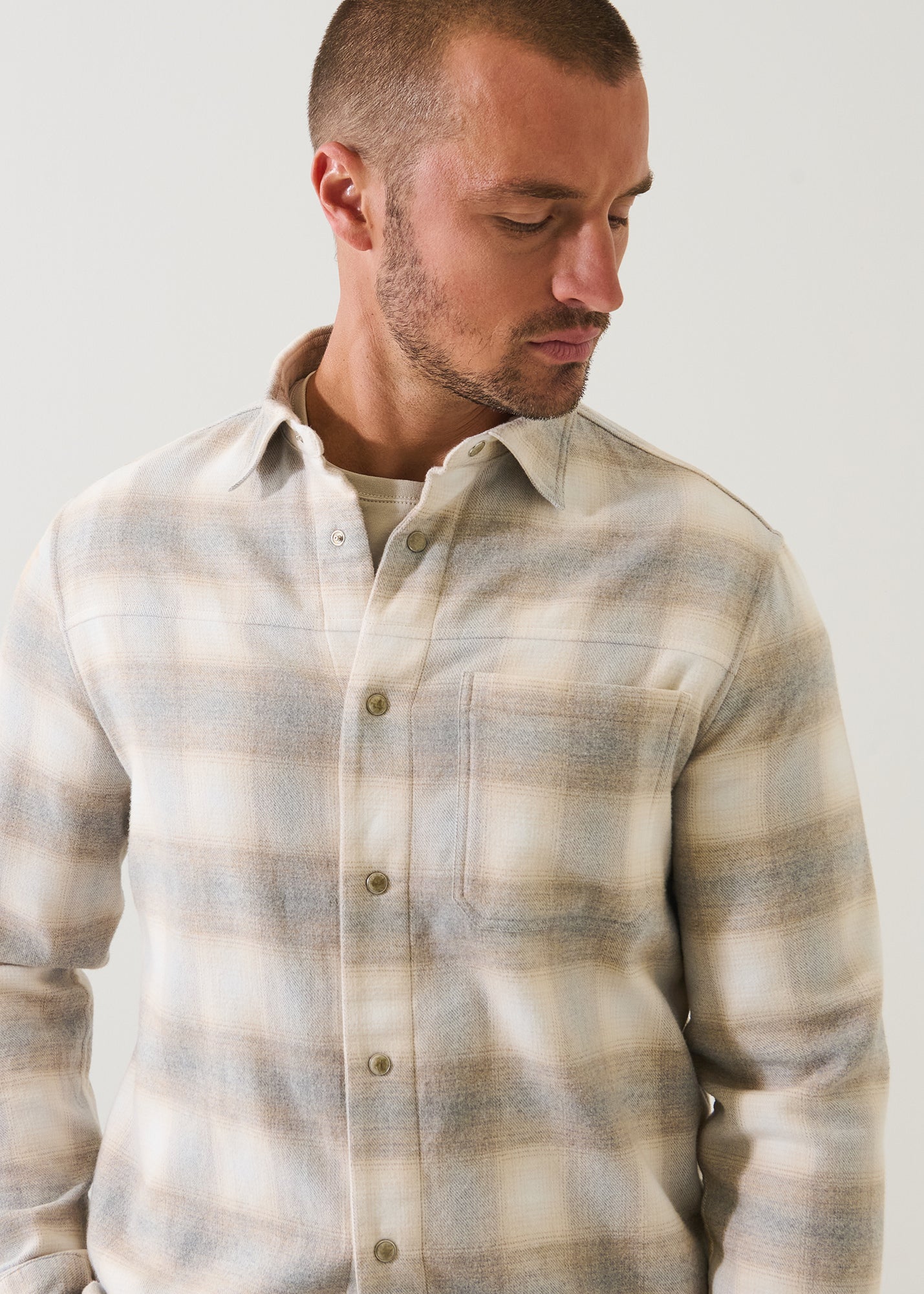Wool Flannel Overshirt