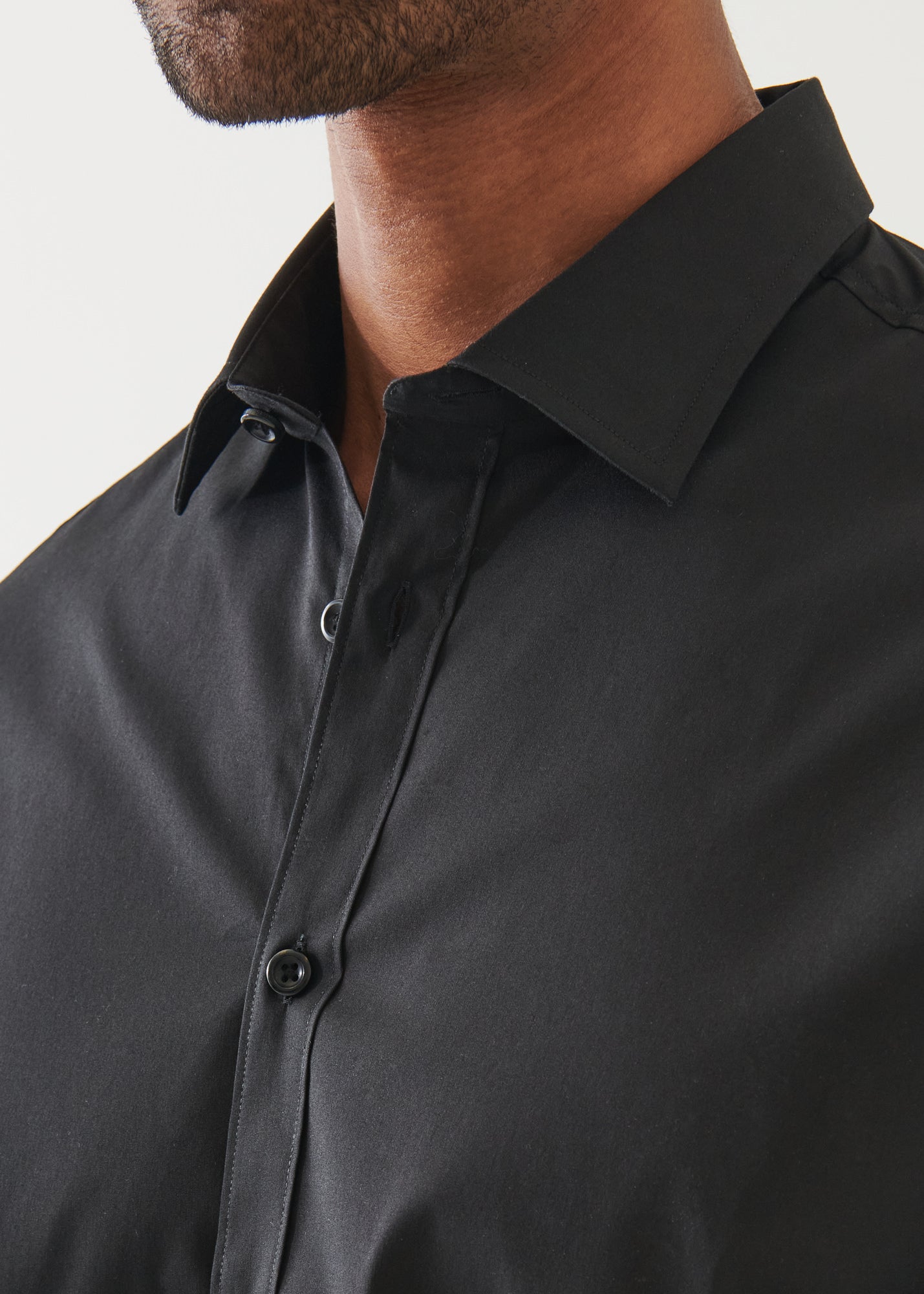 Cotton Stretch Shirt - PATRICK ASSARAF