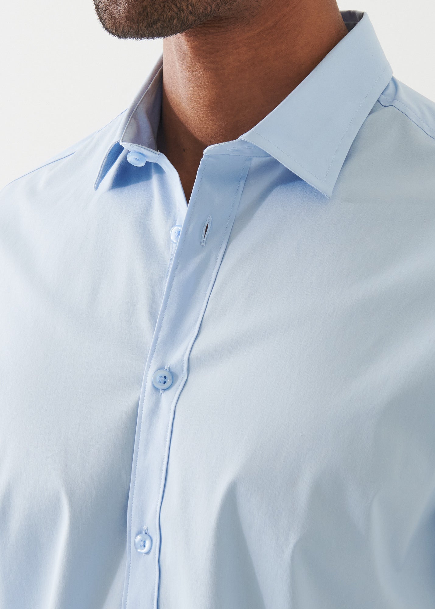 Cotton Stretch Shirt - PATRICK ASSARAF