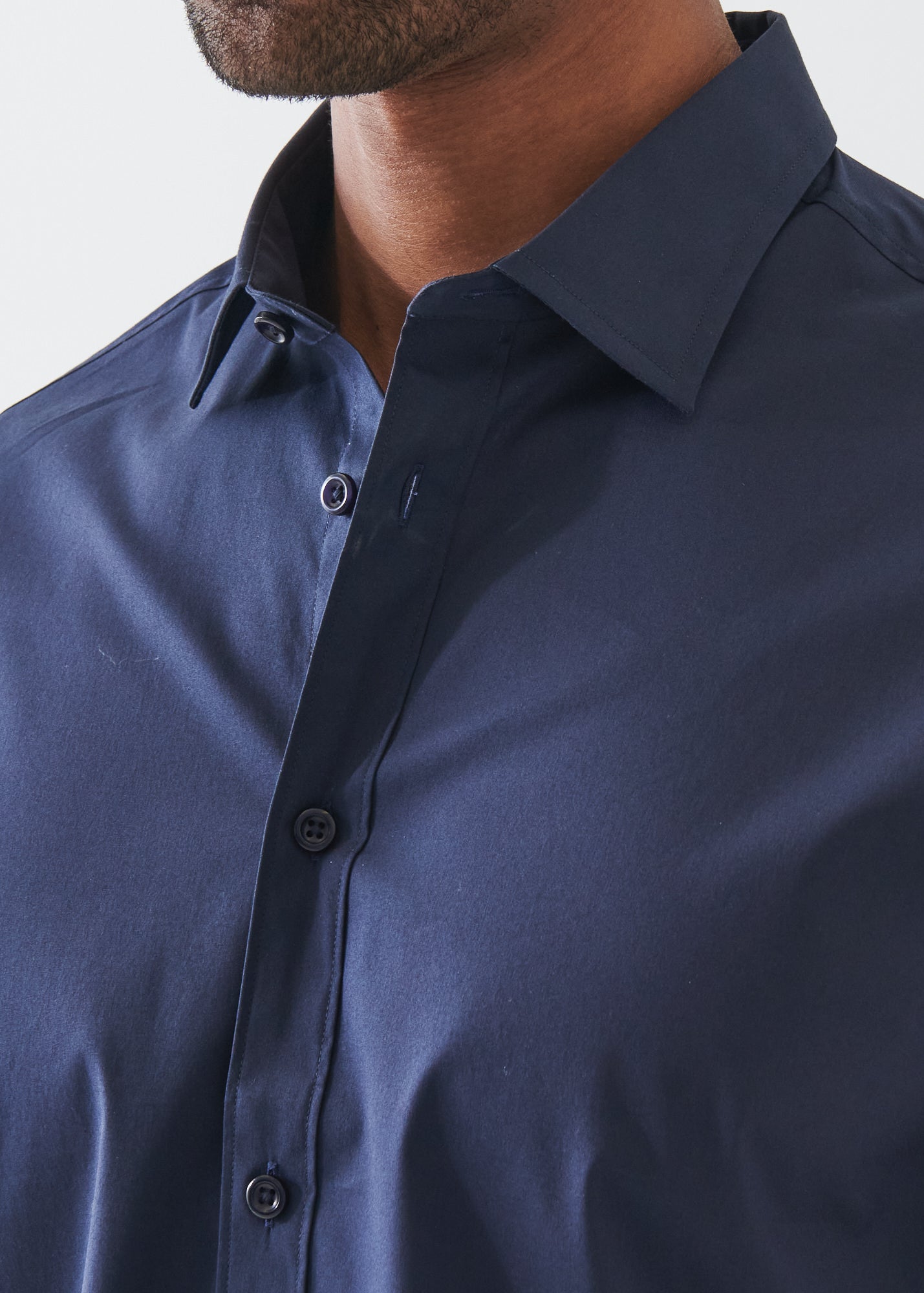 Cotton Stretch Shirt - PATRICK ASSARAF