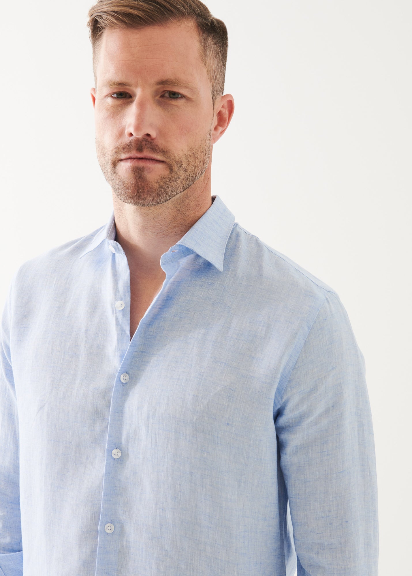 Linen Chambray Shirt - PATRICK ASSARAF