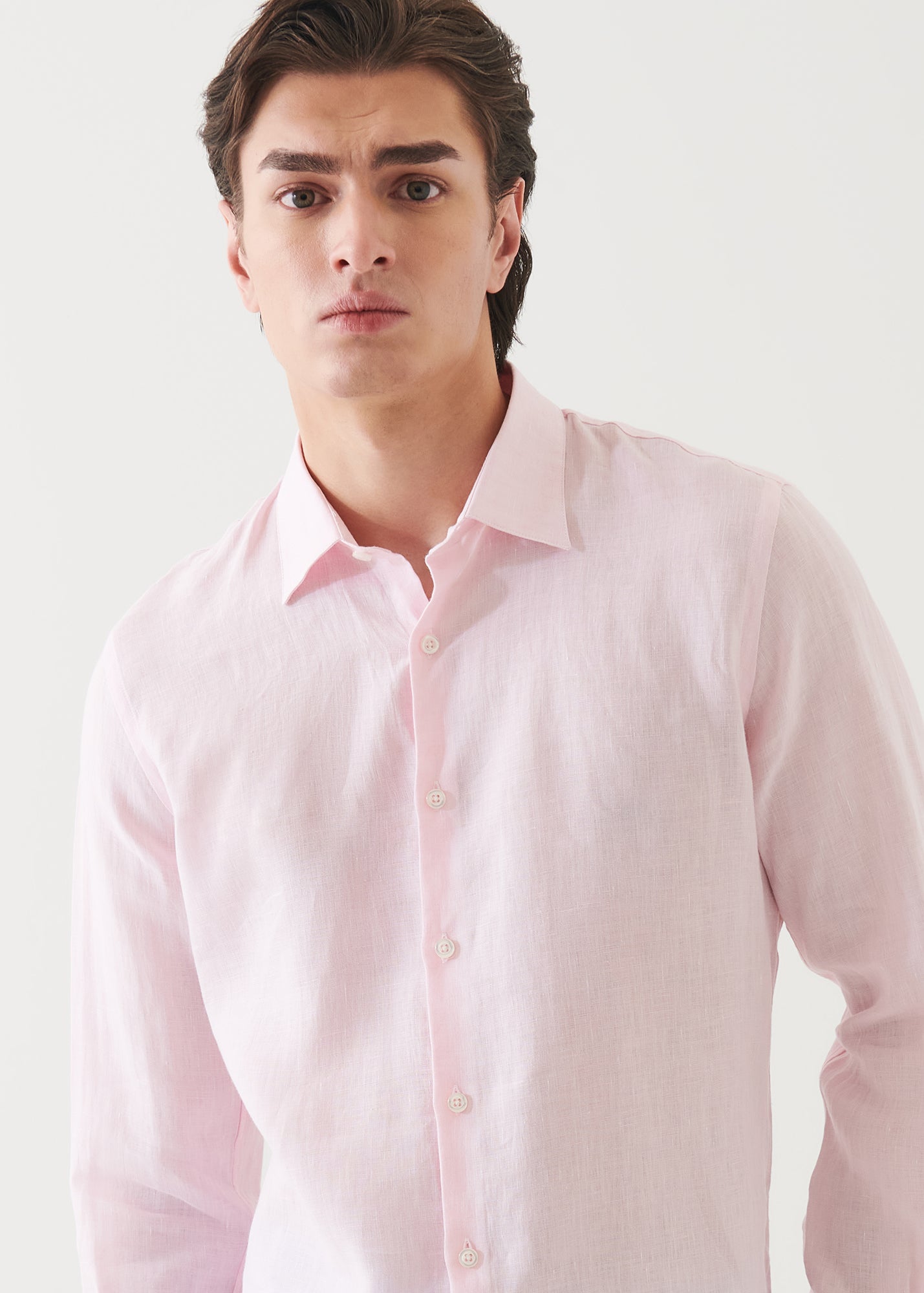 Linen Chambray Shirt - PATRICK ASSARAF