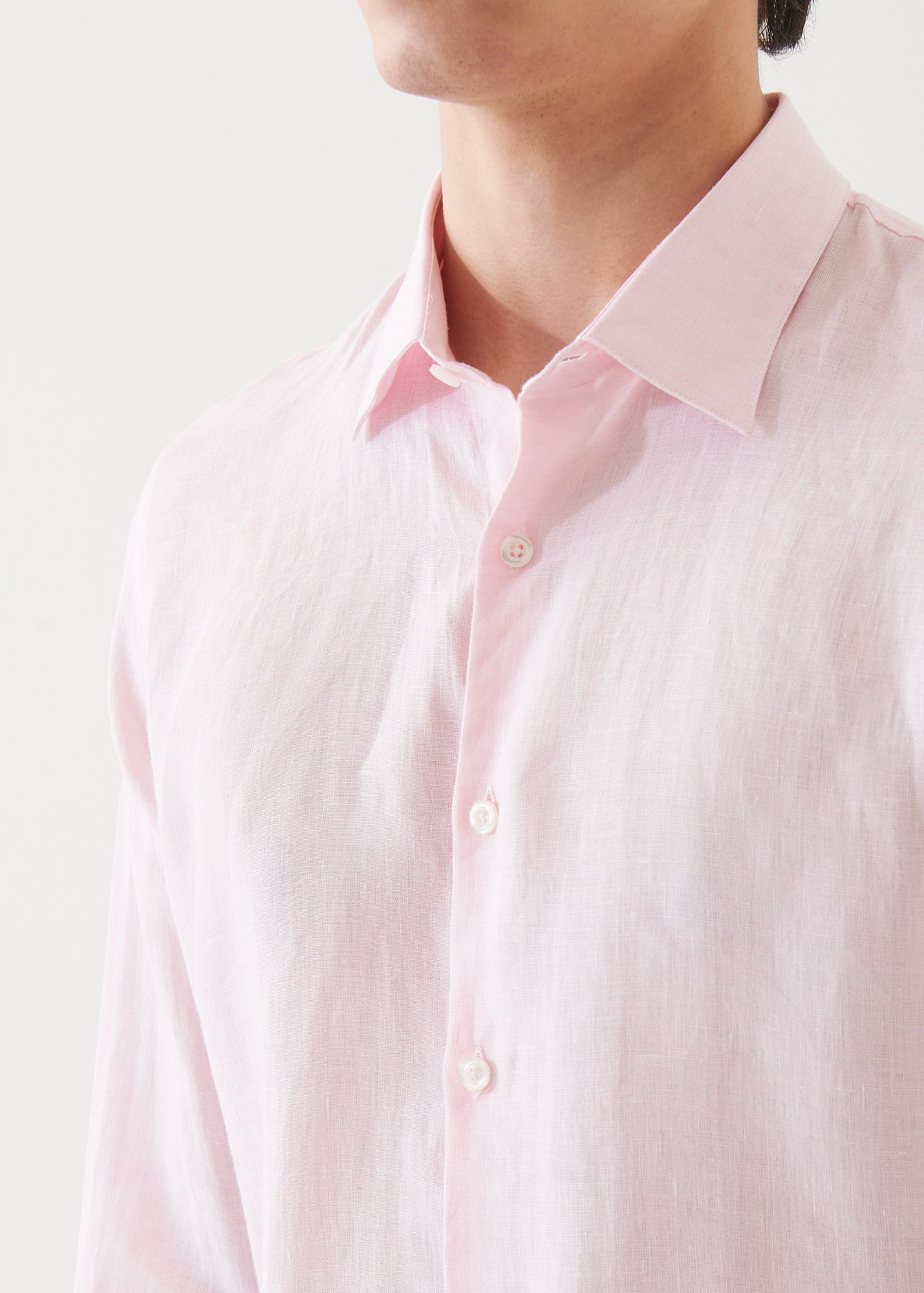 Linen Chambray Shirt - PATRICK ASSARAF