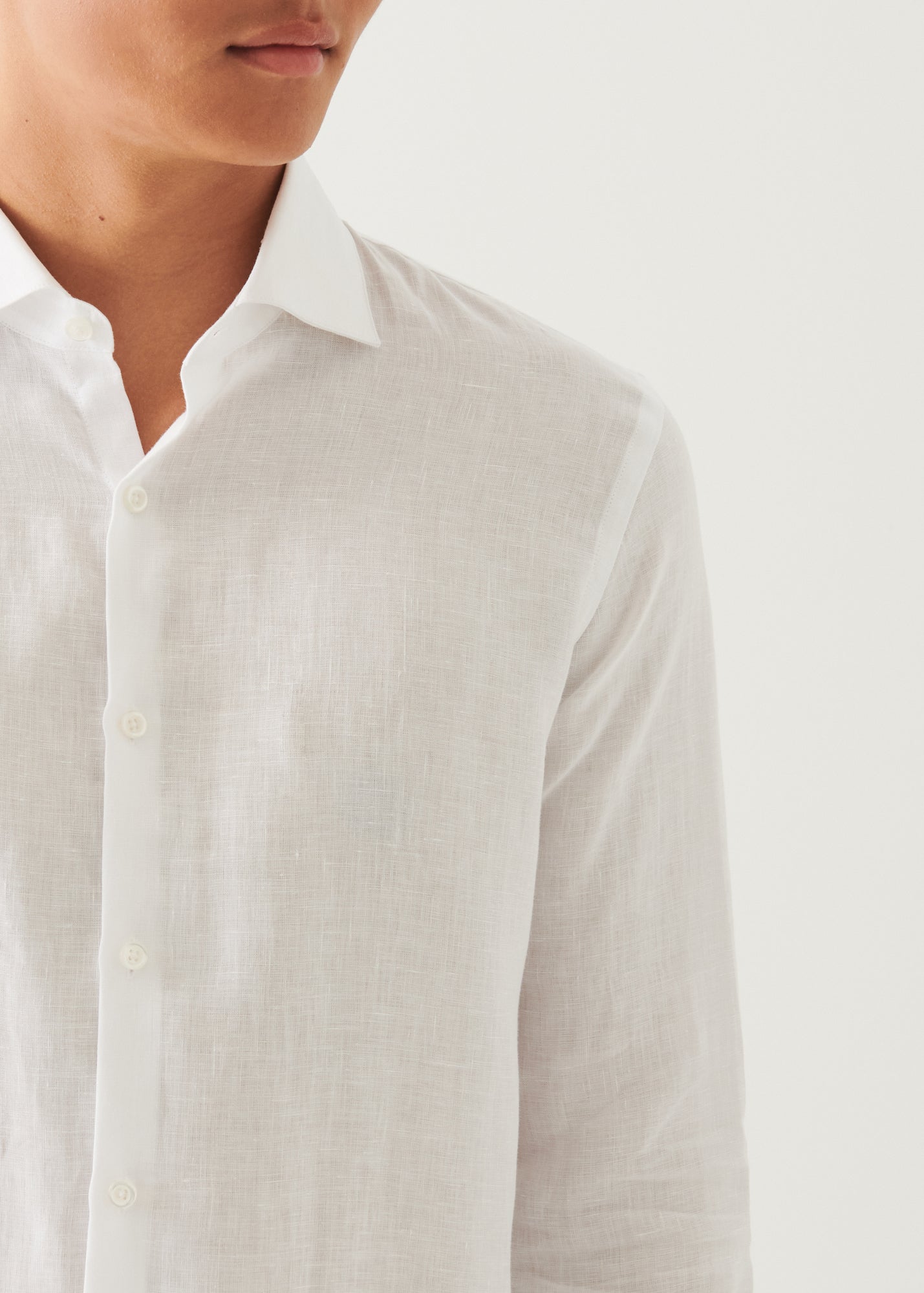 Linen Chambray Shirt - PATRICK ASSARAF