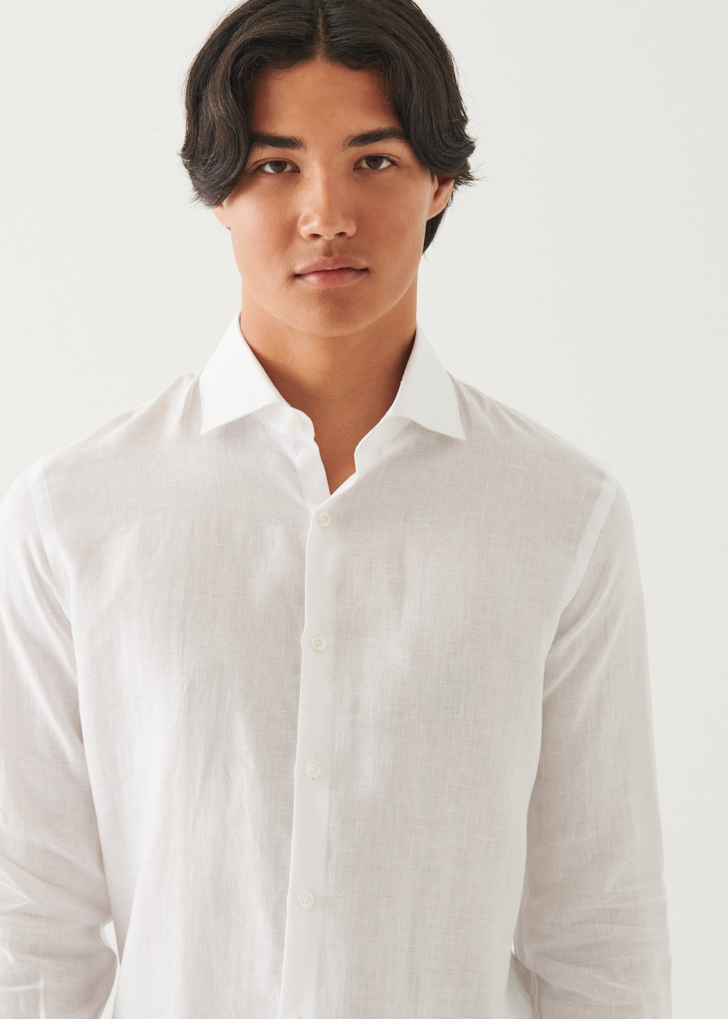 Linen Chambray Shirt - PATRICK ASSARAF