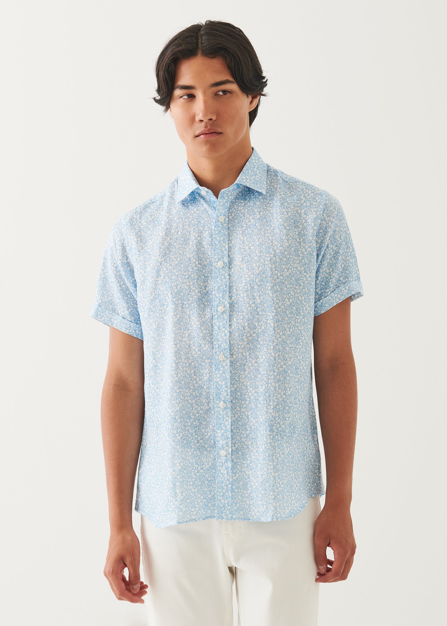 Printed Linen Shirt