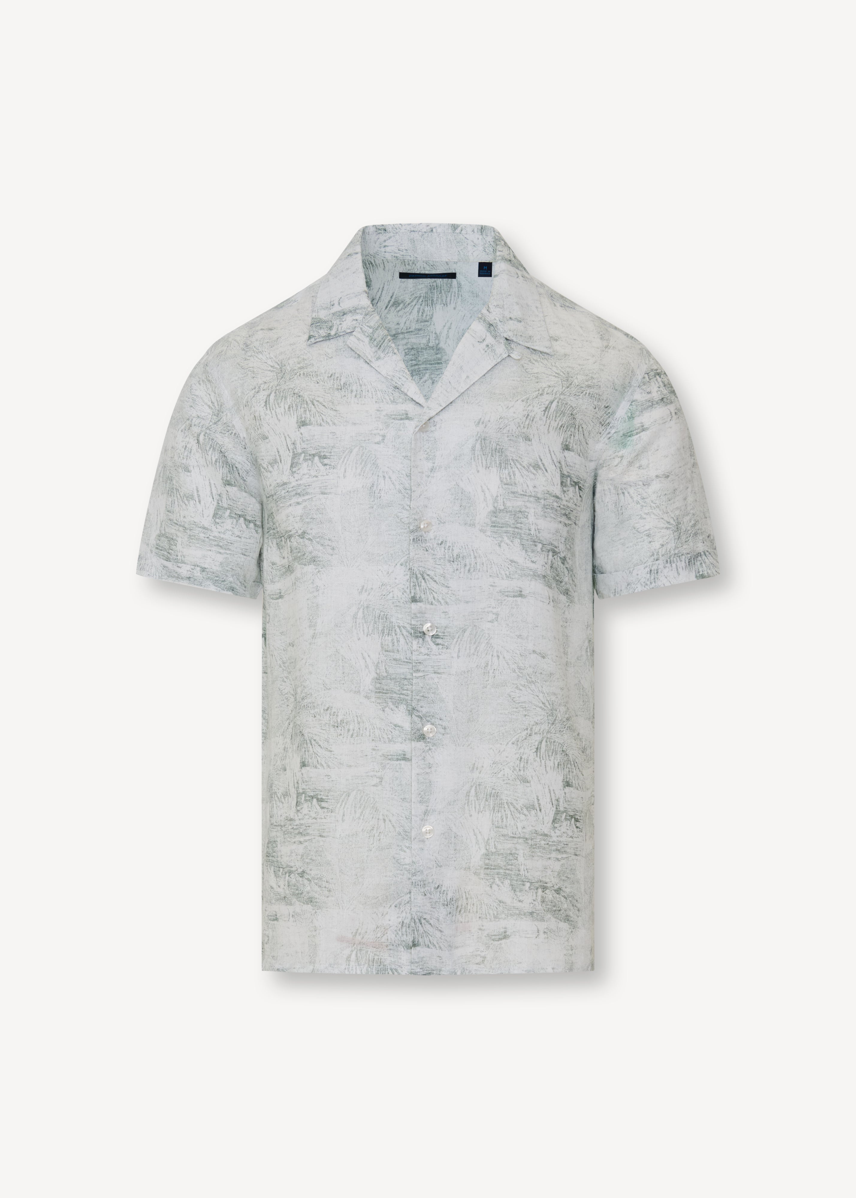Tropical Print Linen Shirt - PATRICK ASSARAF