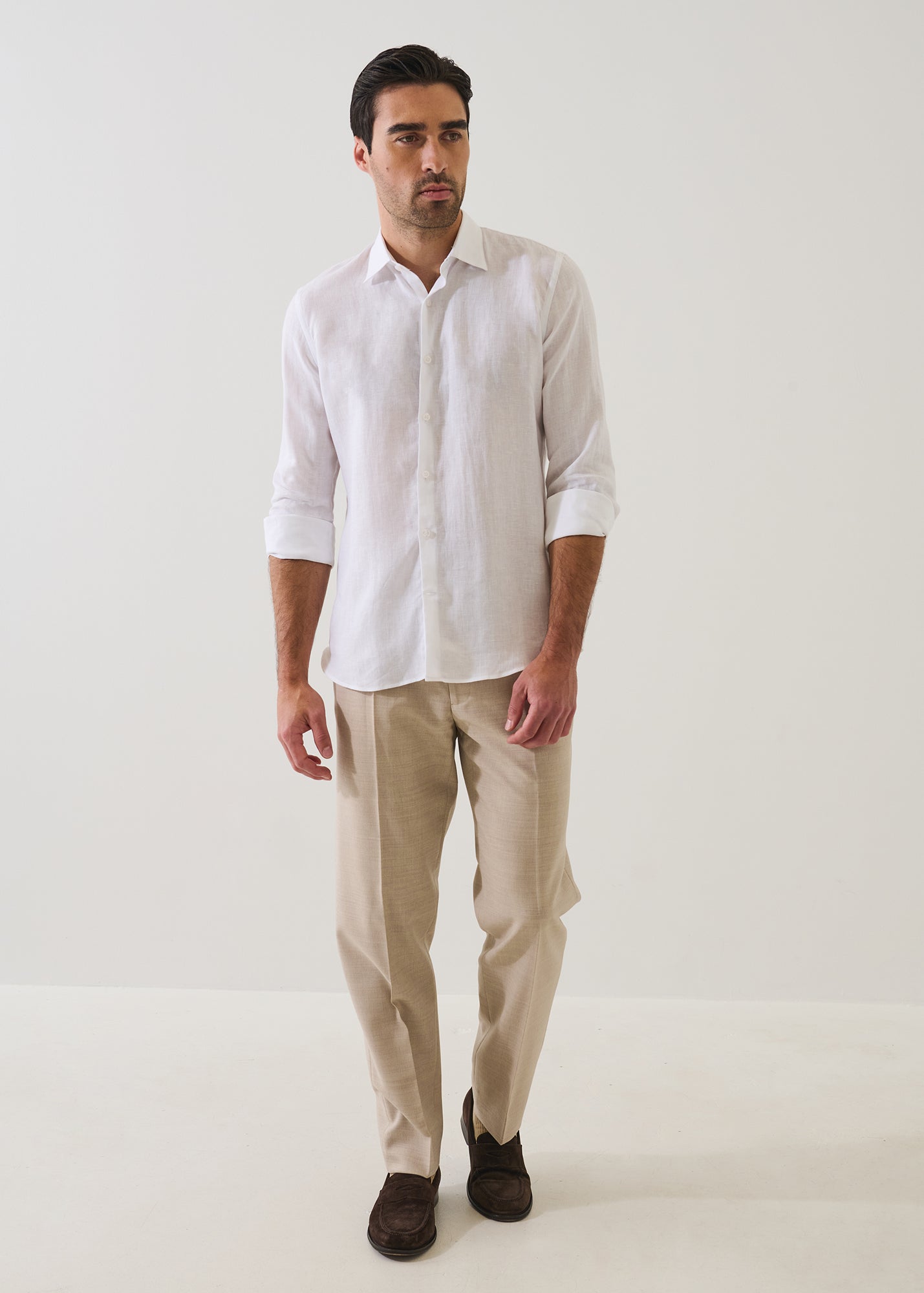 Linen Chambray Shirt