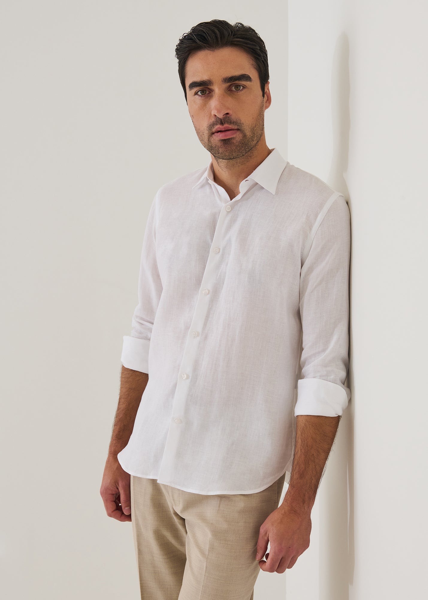Linen Chambray Shirt