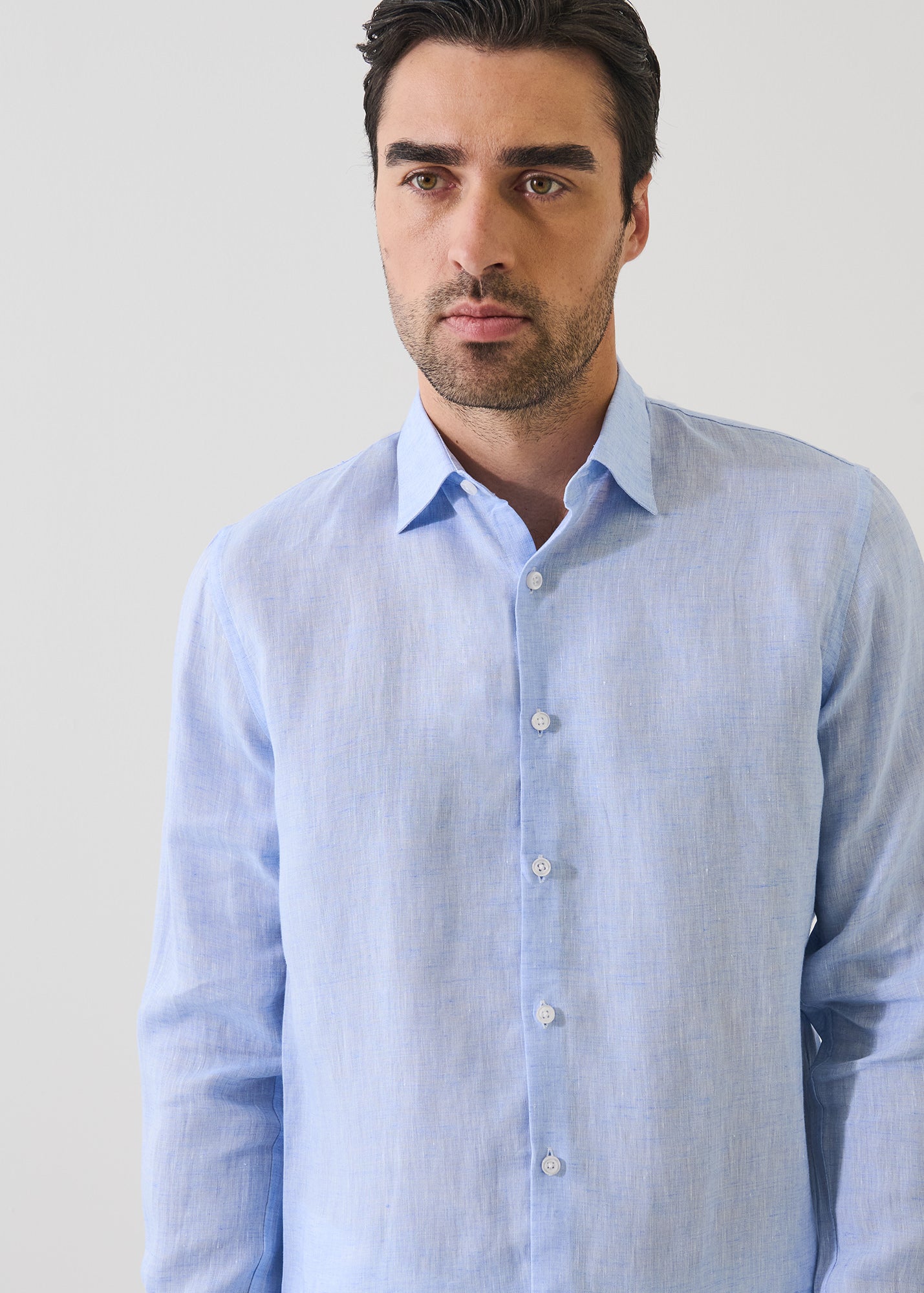 Linen Chambray Shirt