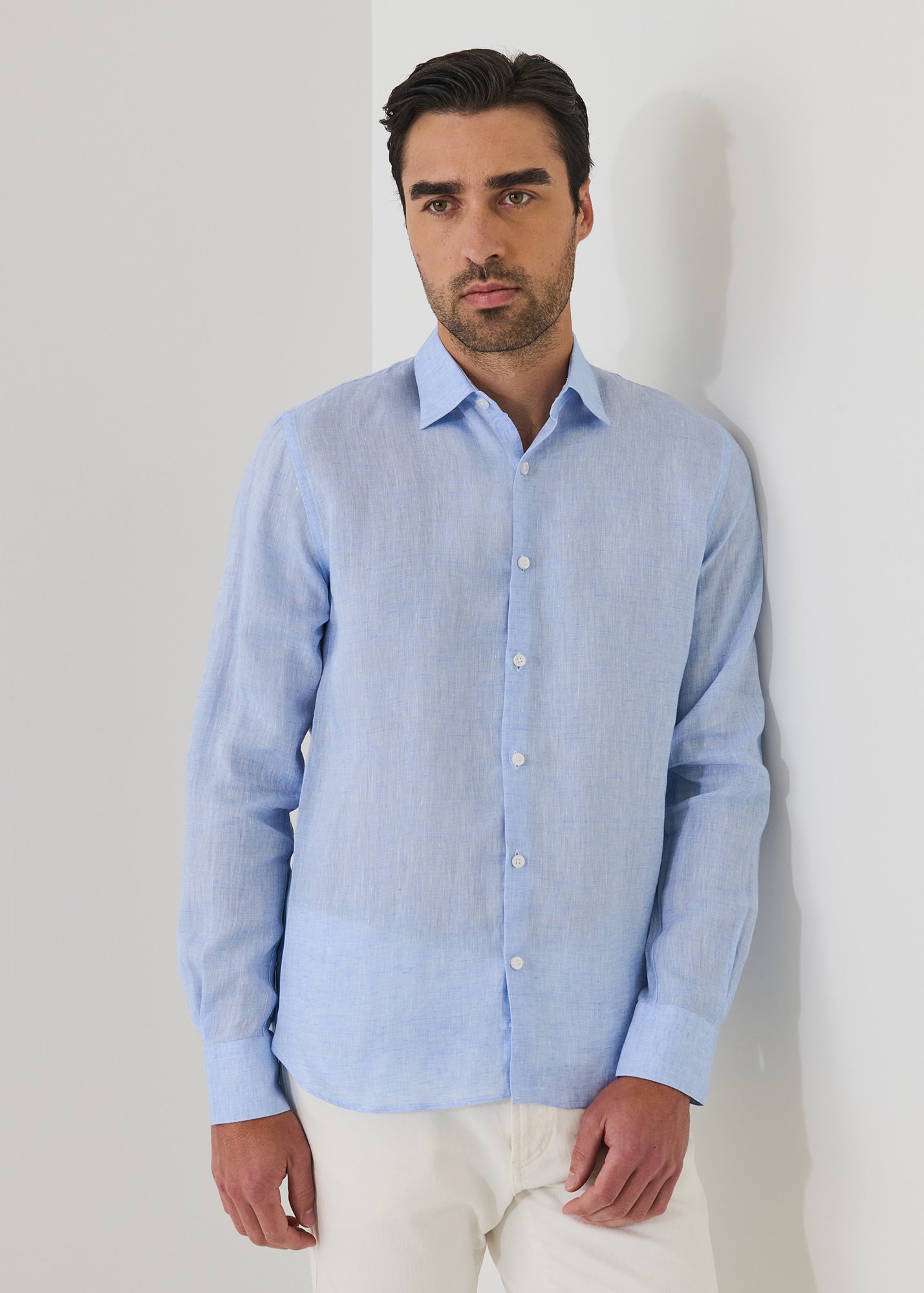 Linen Chambray Shirt