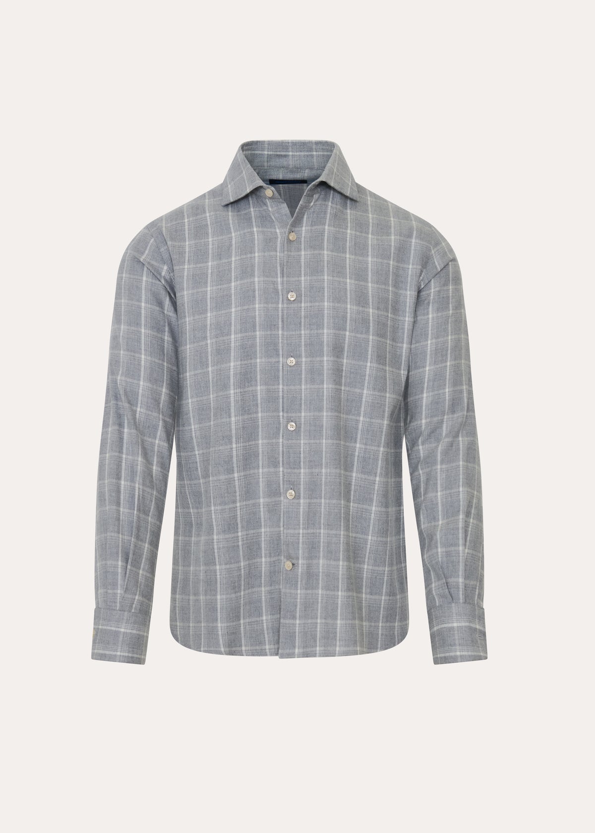 Cotton Lyocell Plaid Shirt - PATRICK ASSARAF