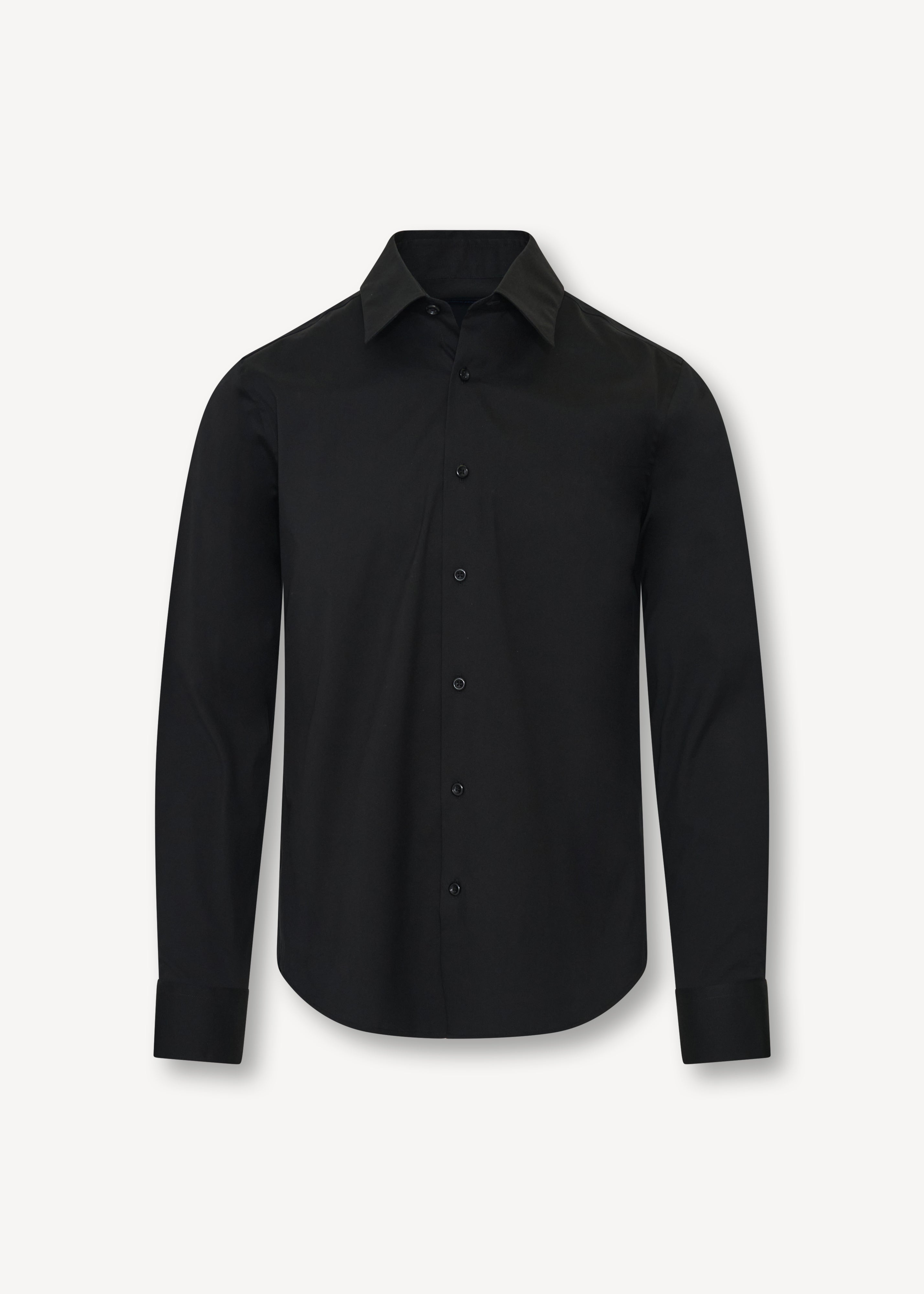 Cotton Stretch Darted Shirt - PATRICK ASSARAF