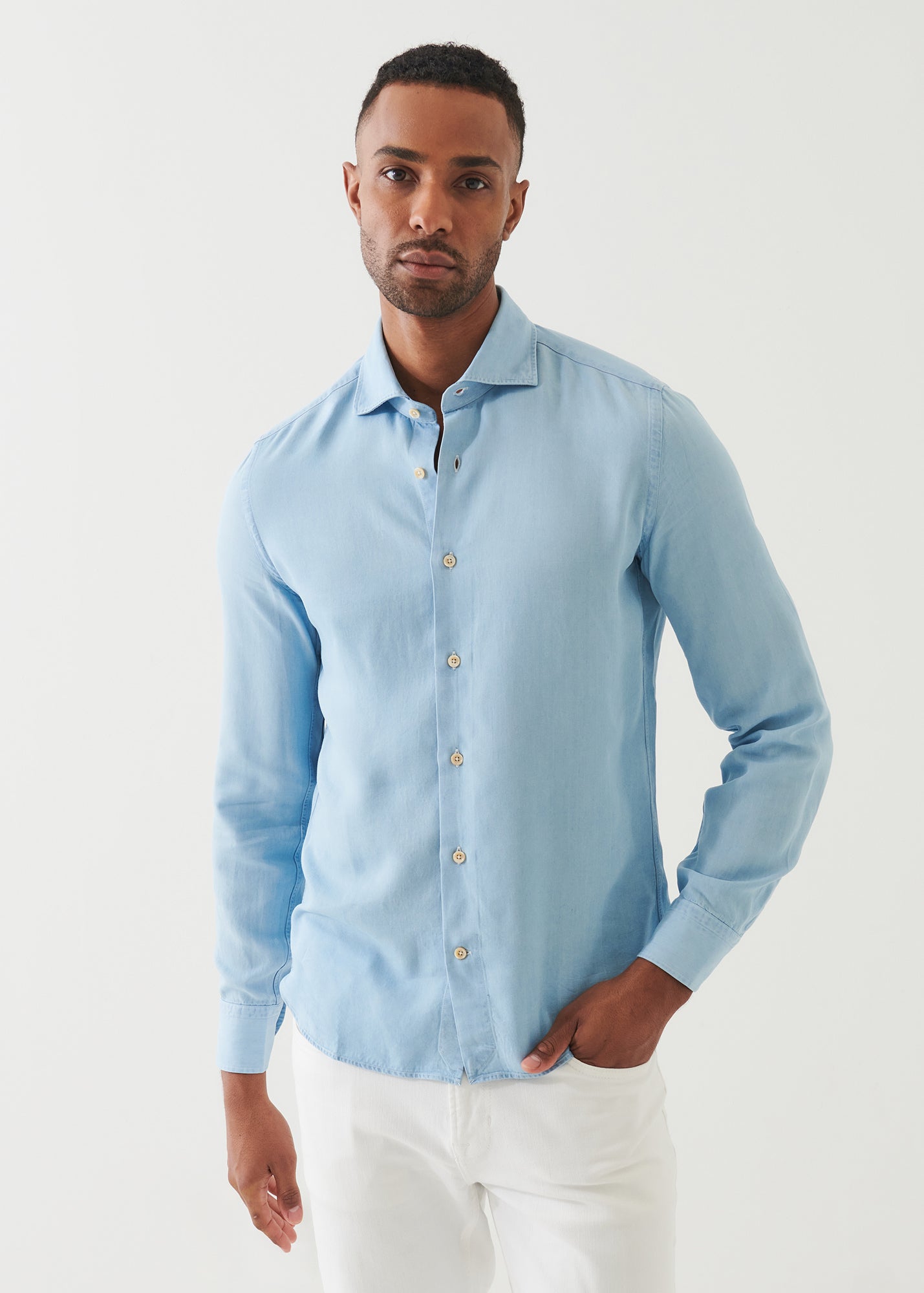 Tencel Denim Shirt - PATRICK ASSARAF