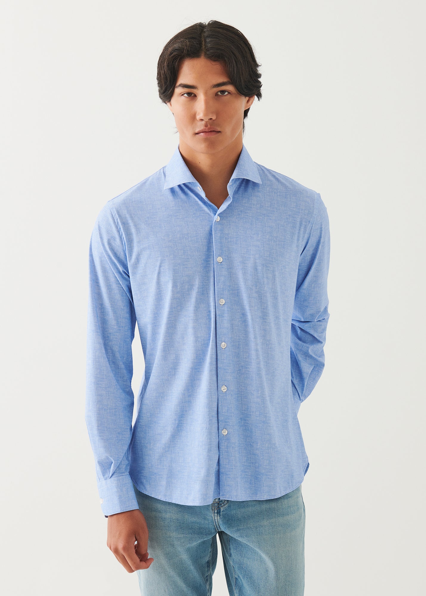 Nylon Stretch Shirt - PATRICK ASSARAF