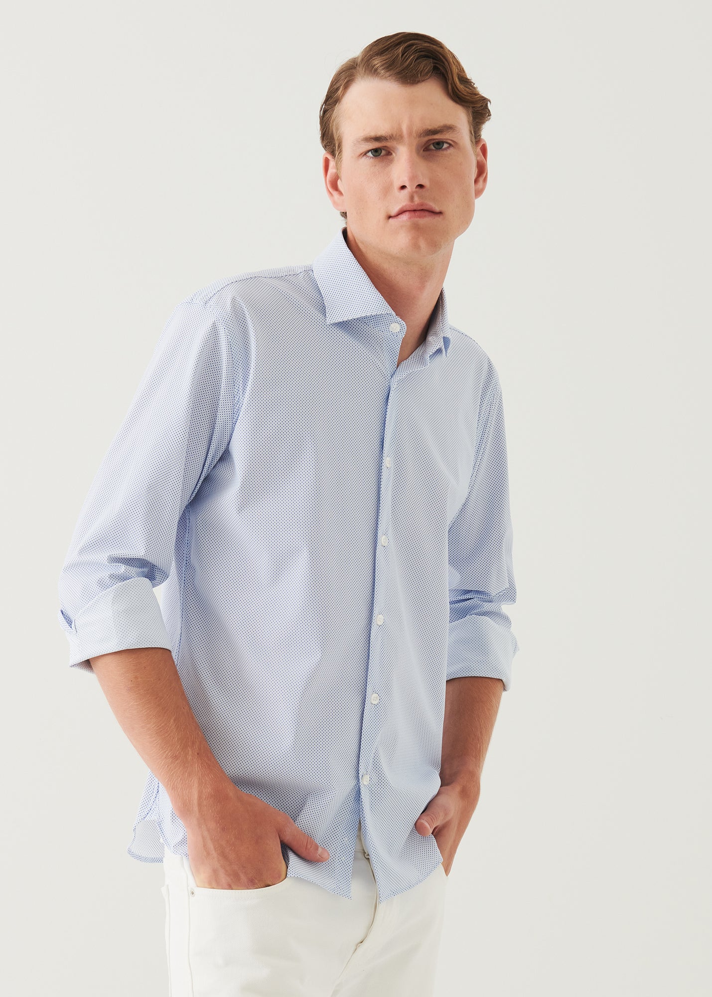 Nylon Stretch Shirt - PATRICK ASSARAF