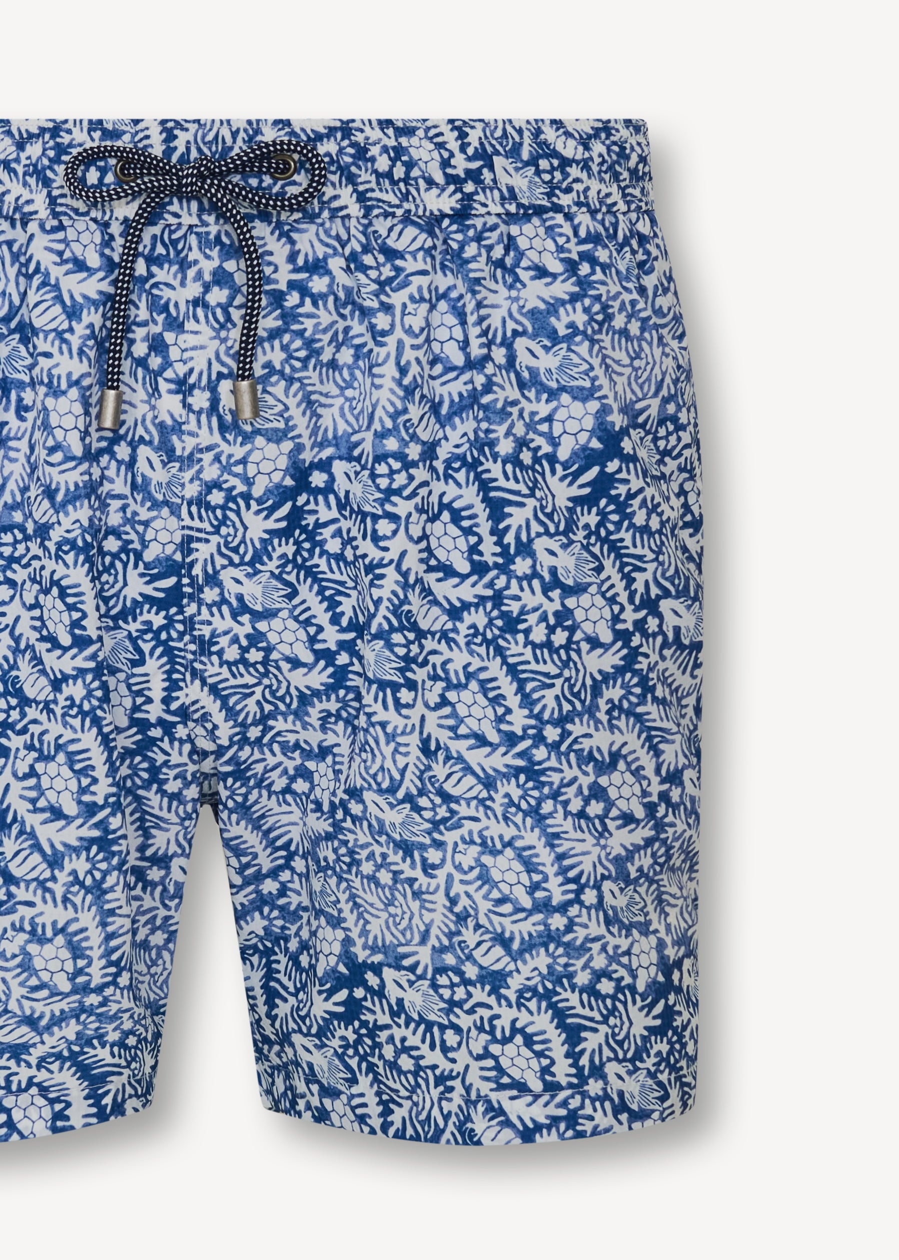 Fish Print Swim Short - PATRICK ASSARAF