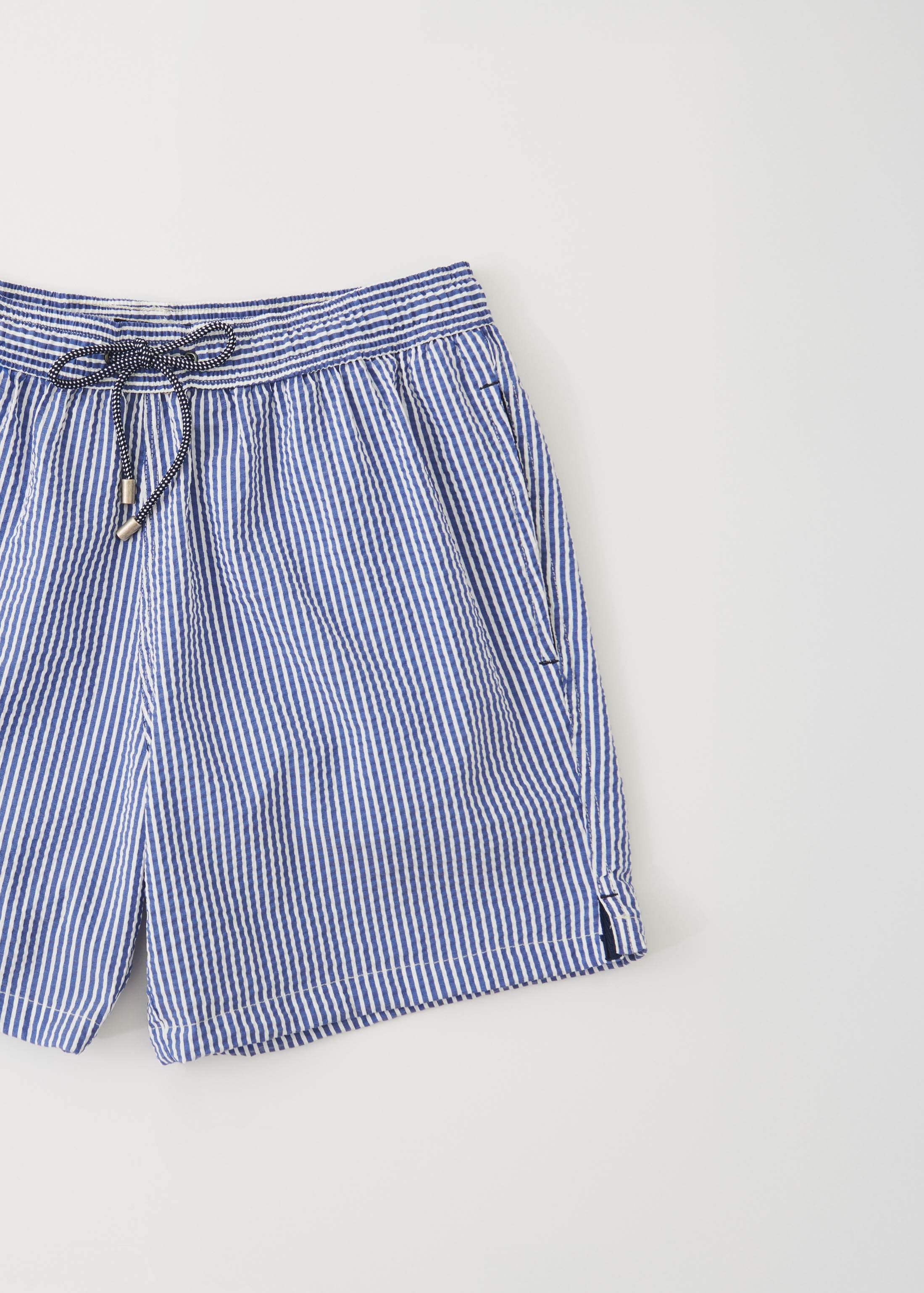 Seersucker Swim Short - PATRICK ASSARAF