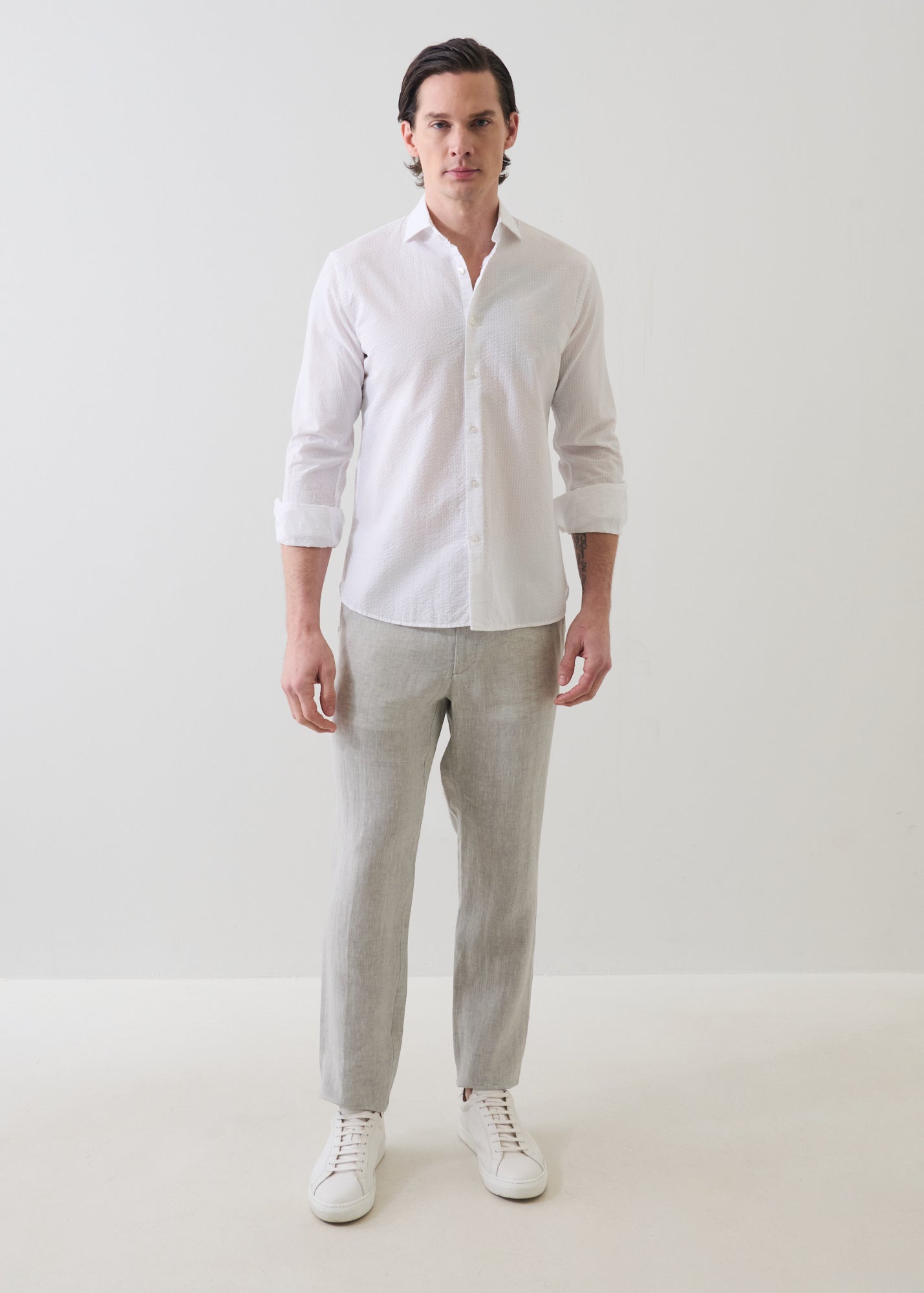 Linen Drawstring Pant - PATRICK ASSARAF