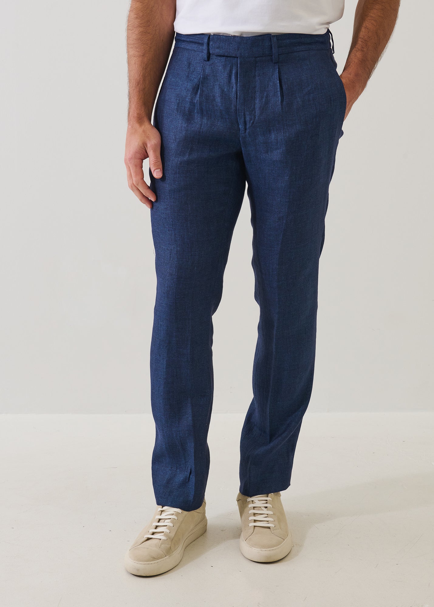 Linen Drawstring Pant