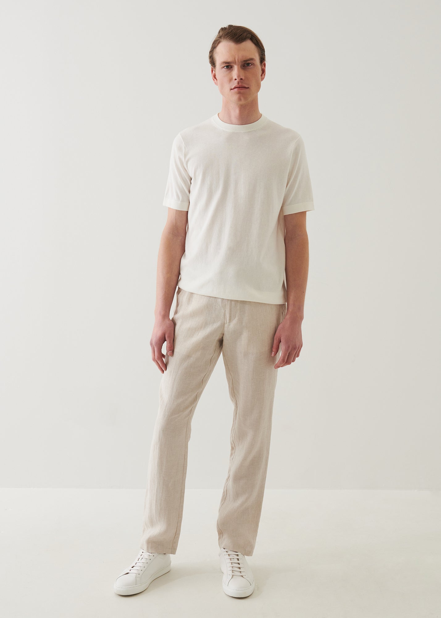 Linen Drawstring Pant