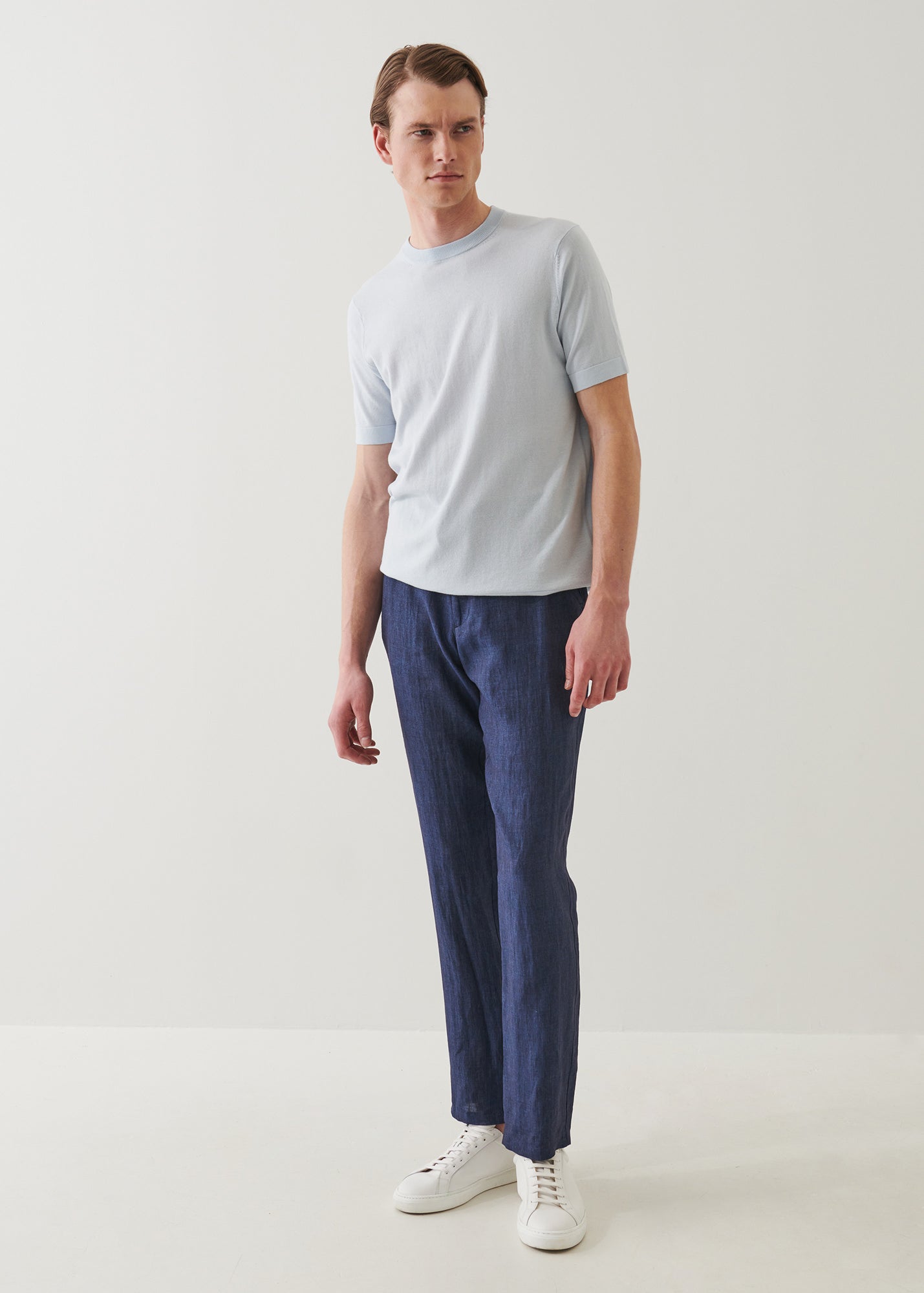 Linen Drawstring Pant