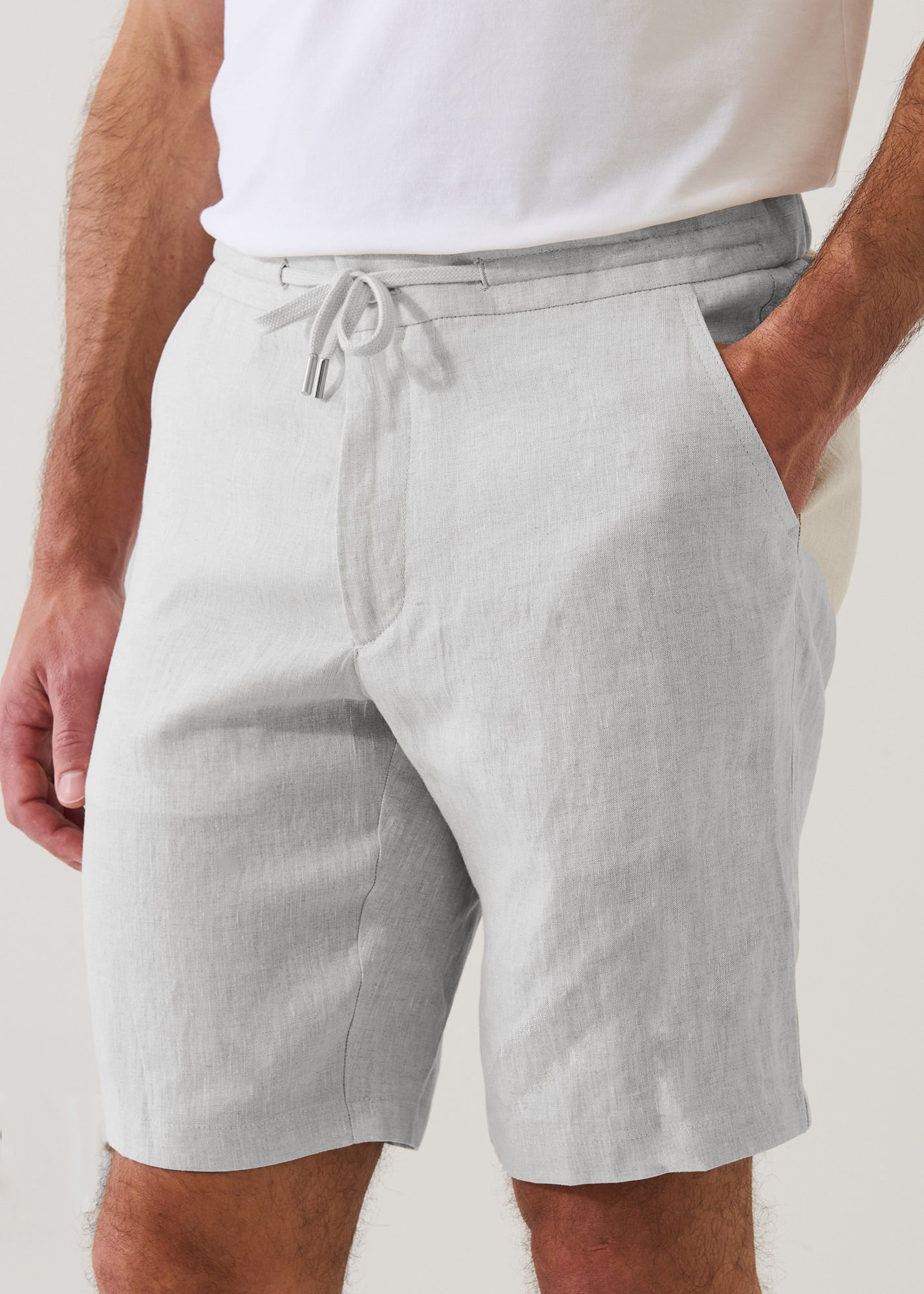 Linen Drawstring Short