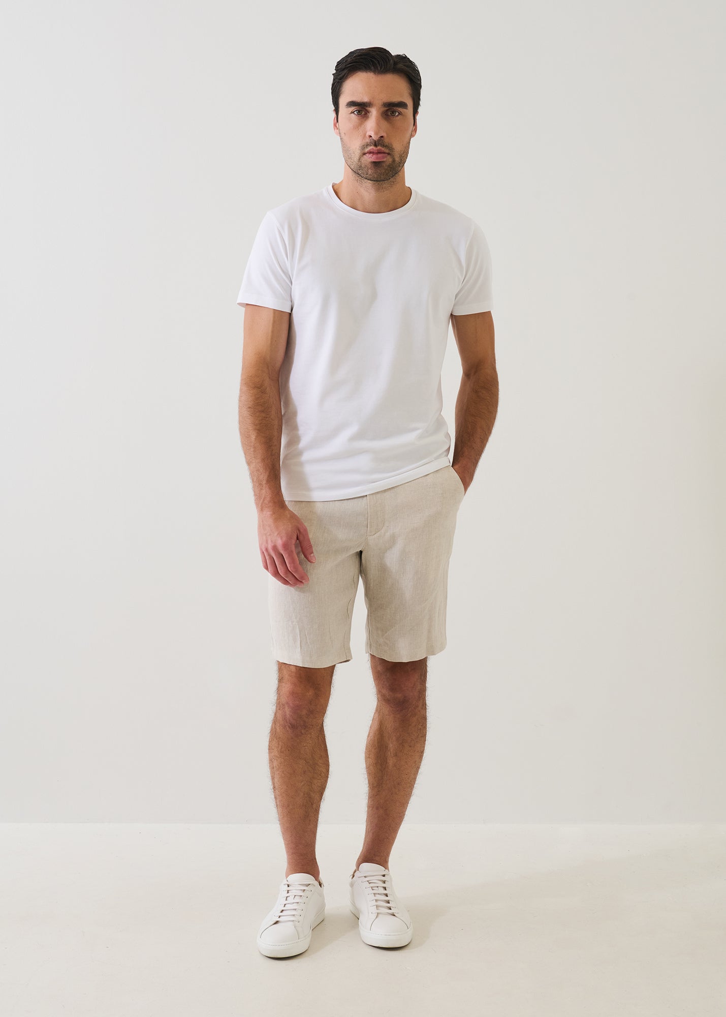 Linen Drawstring Short