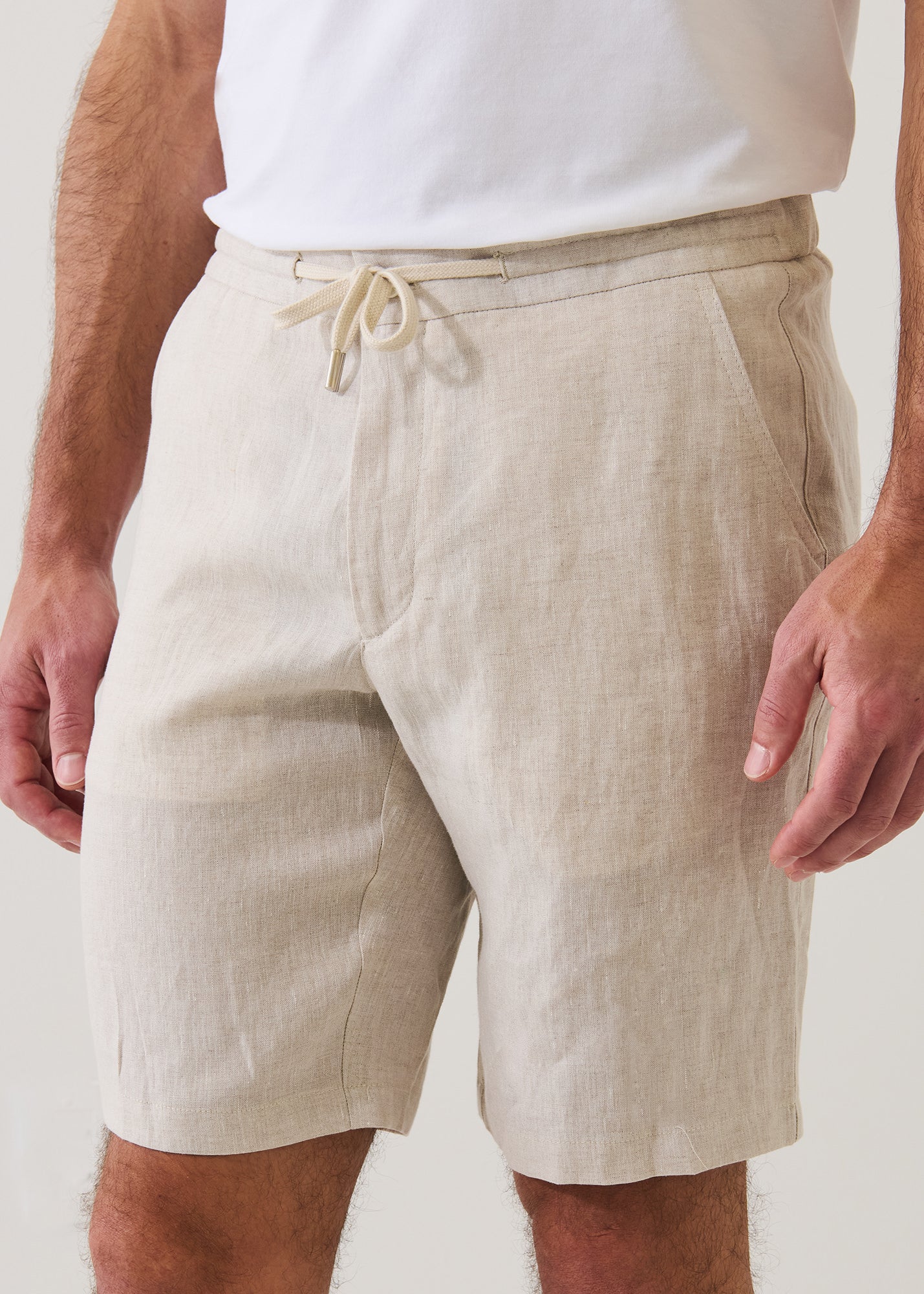 Linen Drawstring Short