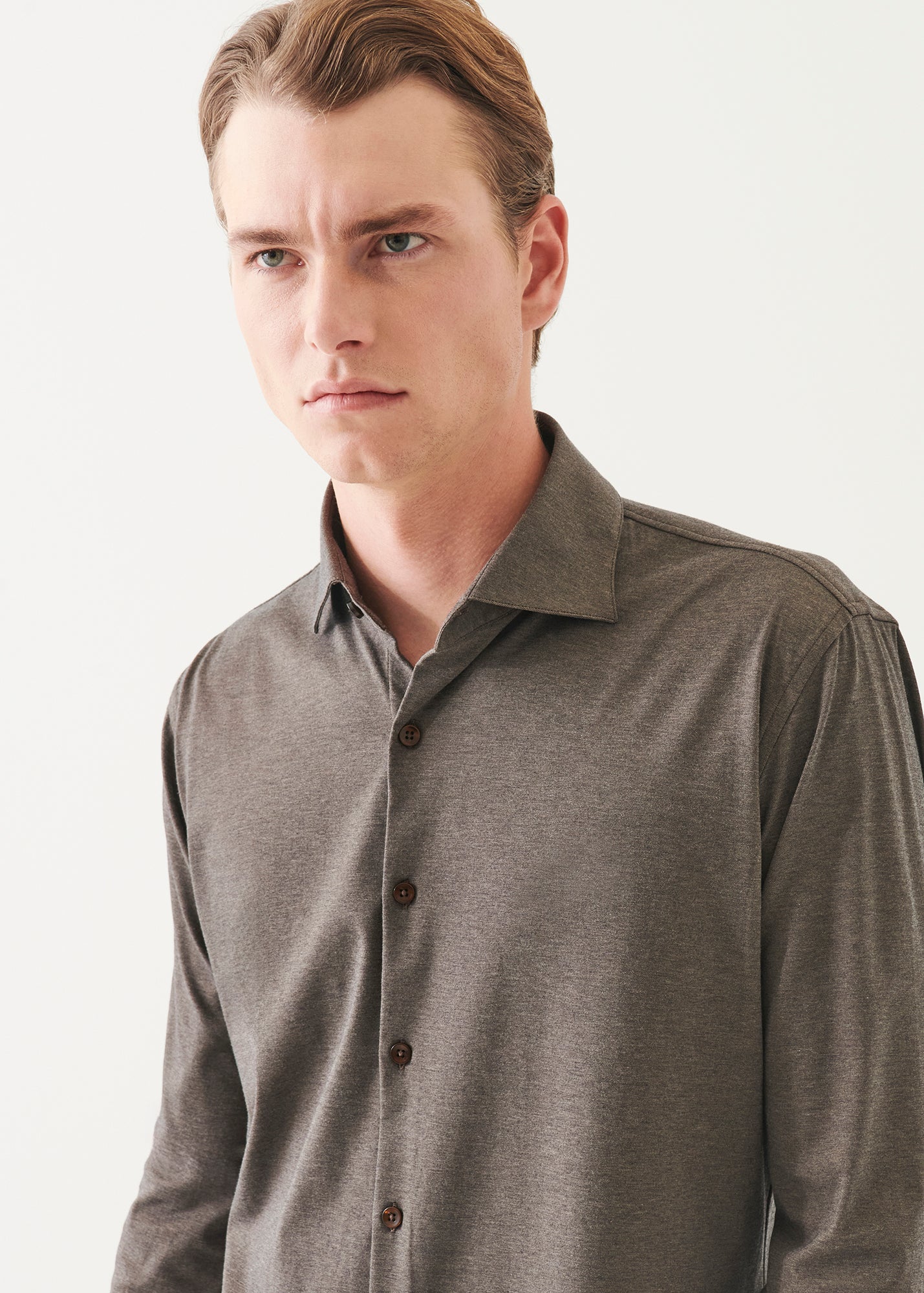 Four-Flex Performance Button Up Shirt - PATRICK ASSARAF