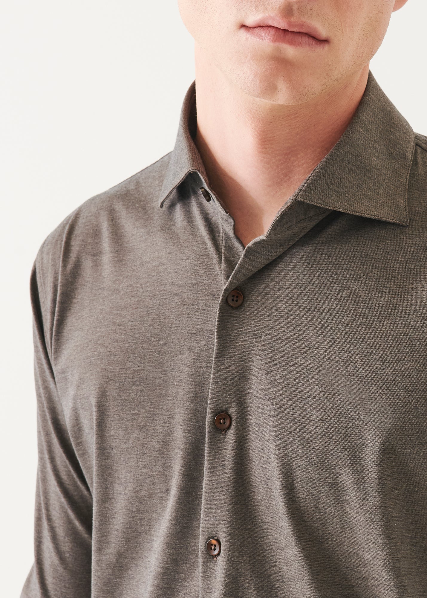 Four-Flex Performance Button Up Shirt - PATRICK ASSARAF