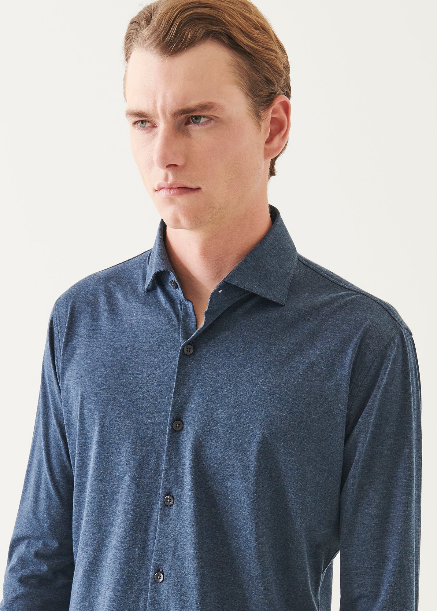 Four-Flex Performance Button Up Shirt - PATRICK ASSARAF