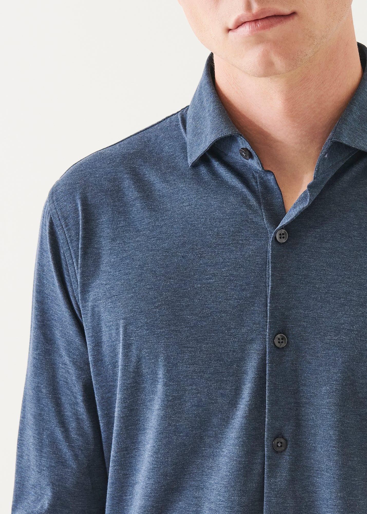 Four-Flex Performance Button Up Shirt - PATRICK ASSARAF
