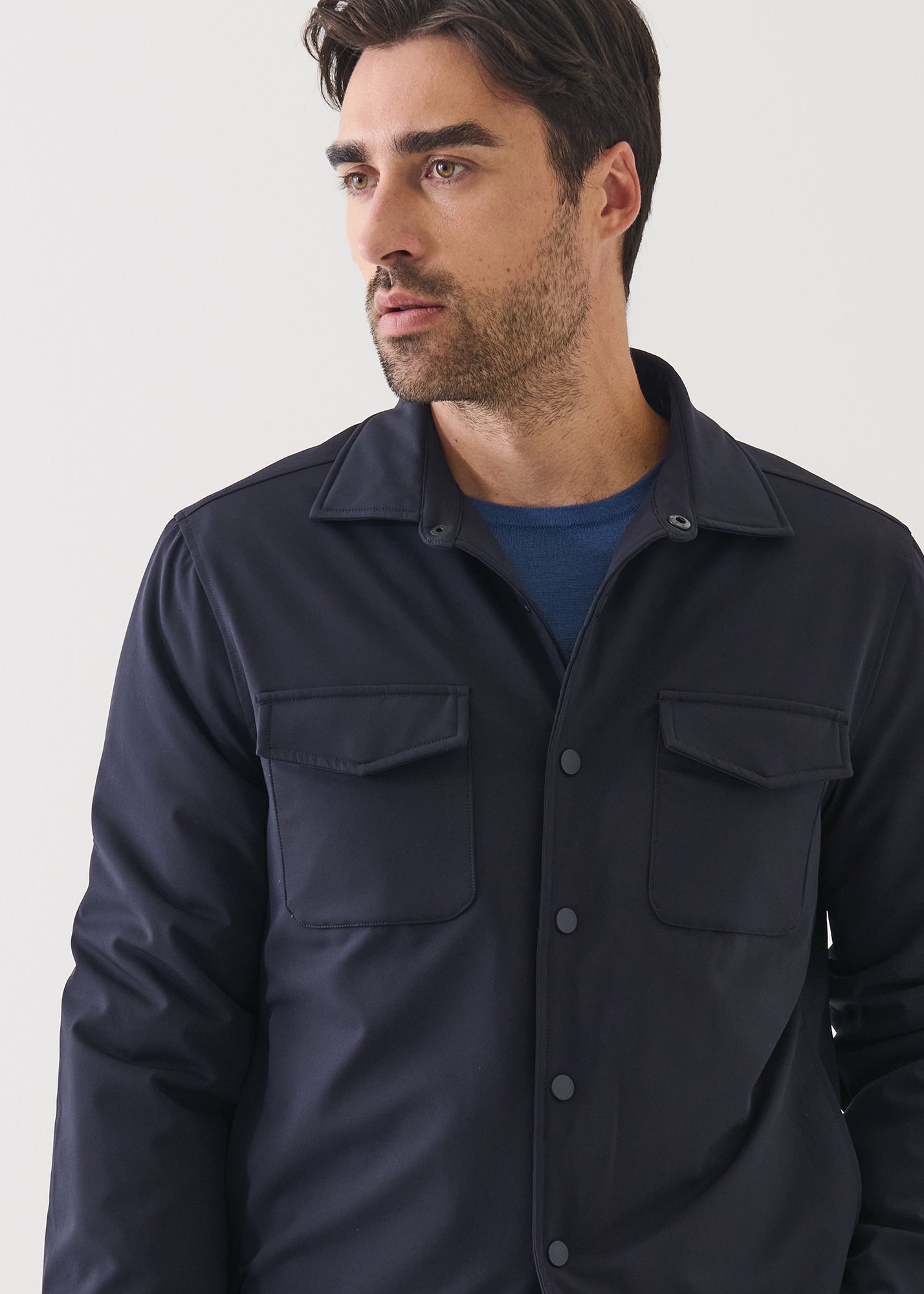 Nucleo Quilted Shirt Jacket