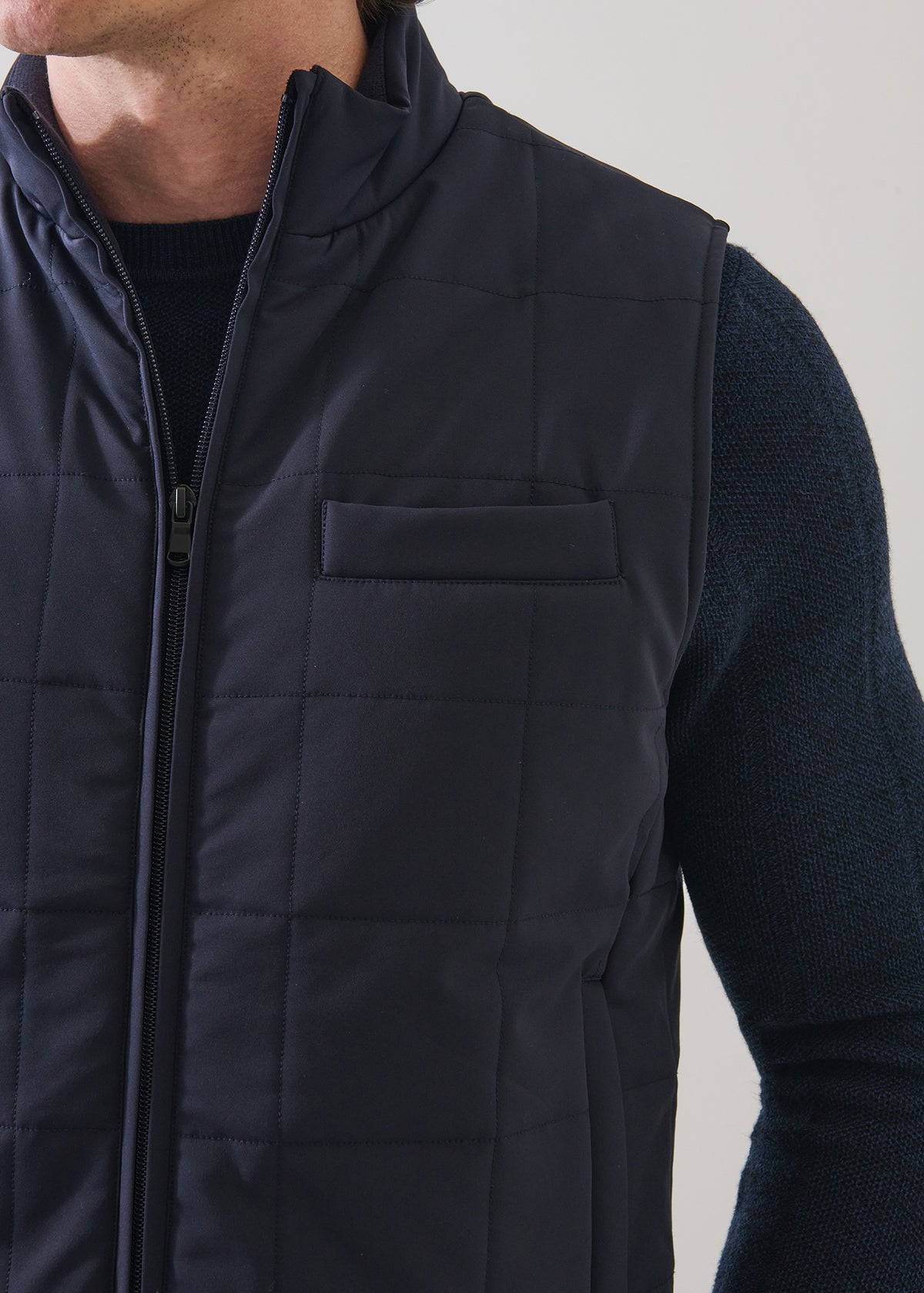 Quilted Nylon Vest - PATRICK ASSARAF