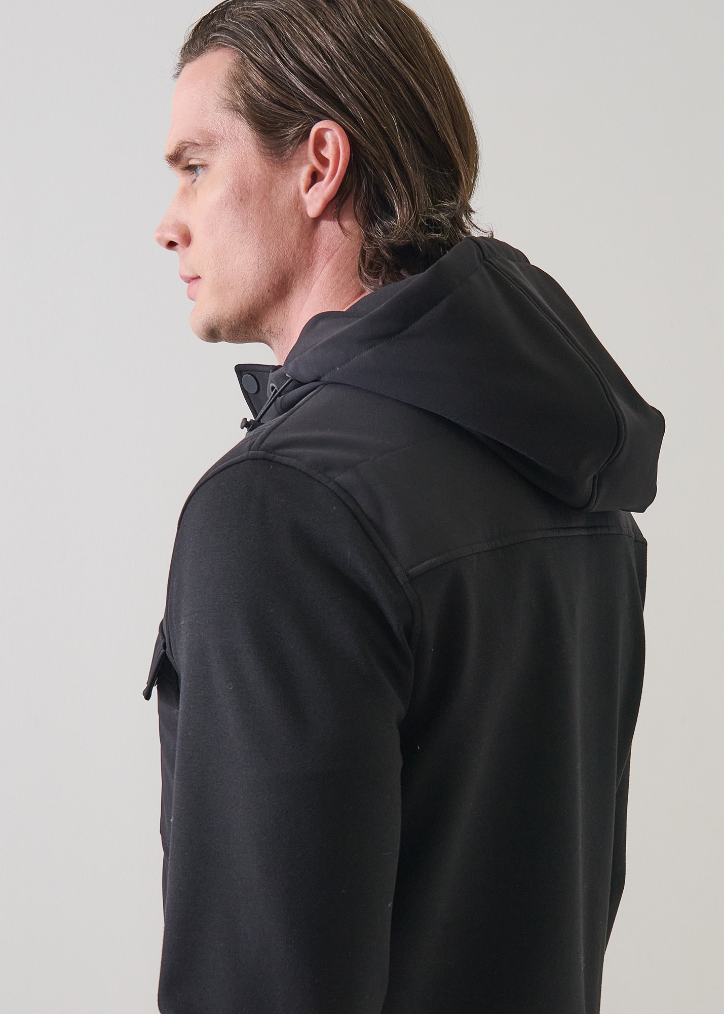 Nucleo Quilted Hoodie - PATRICK ASSARAF