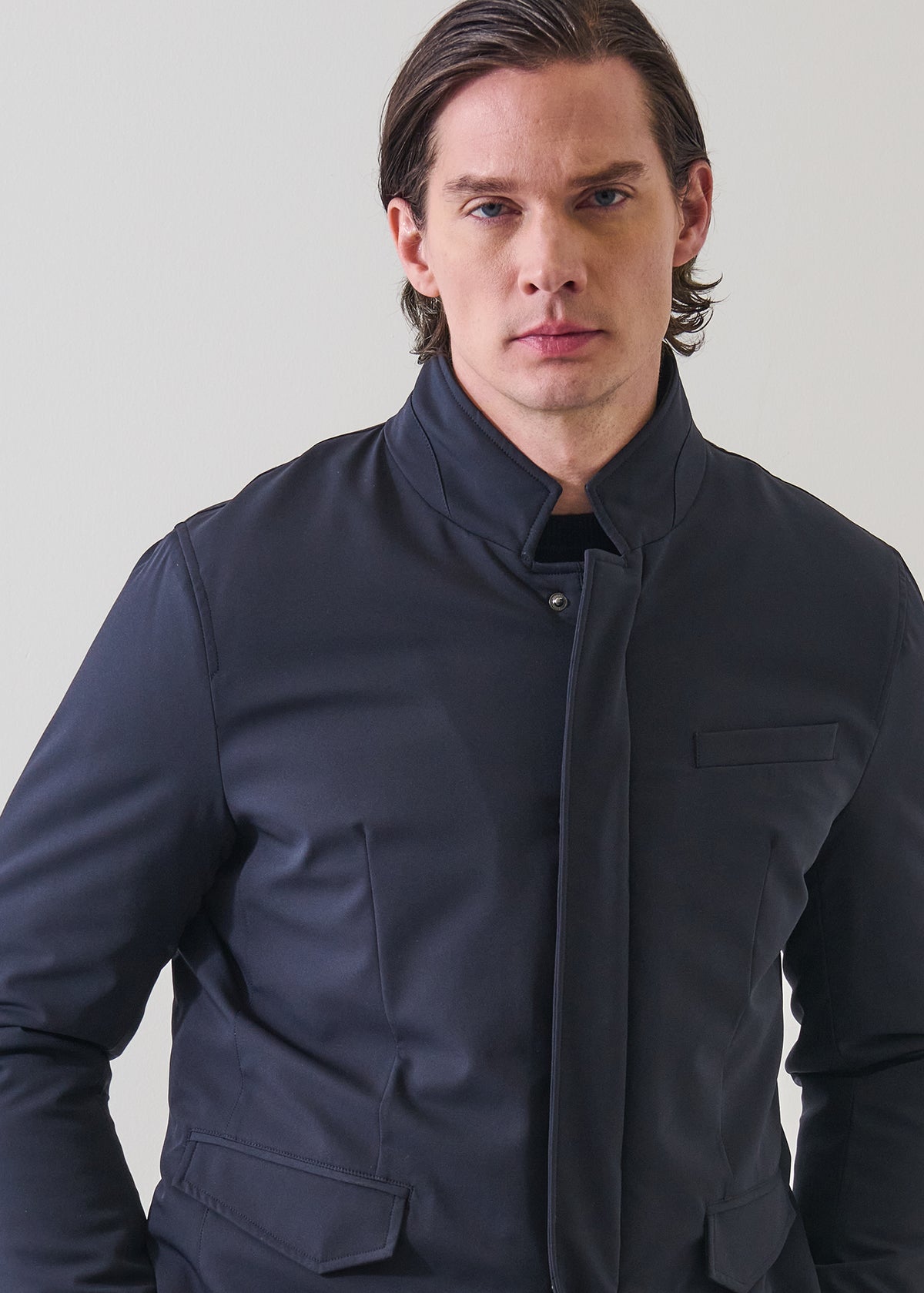 Padded Nylon Hybrid Jacket - PATRICK ASSARAF