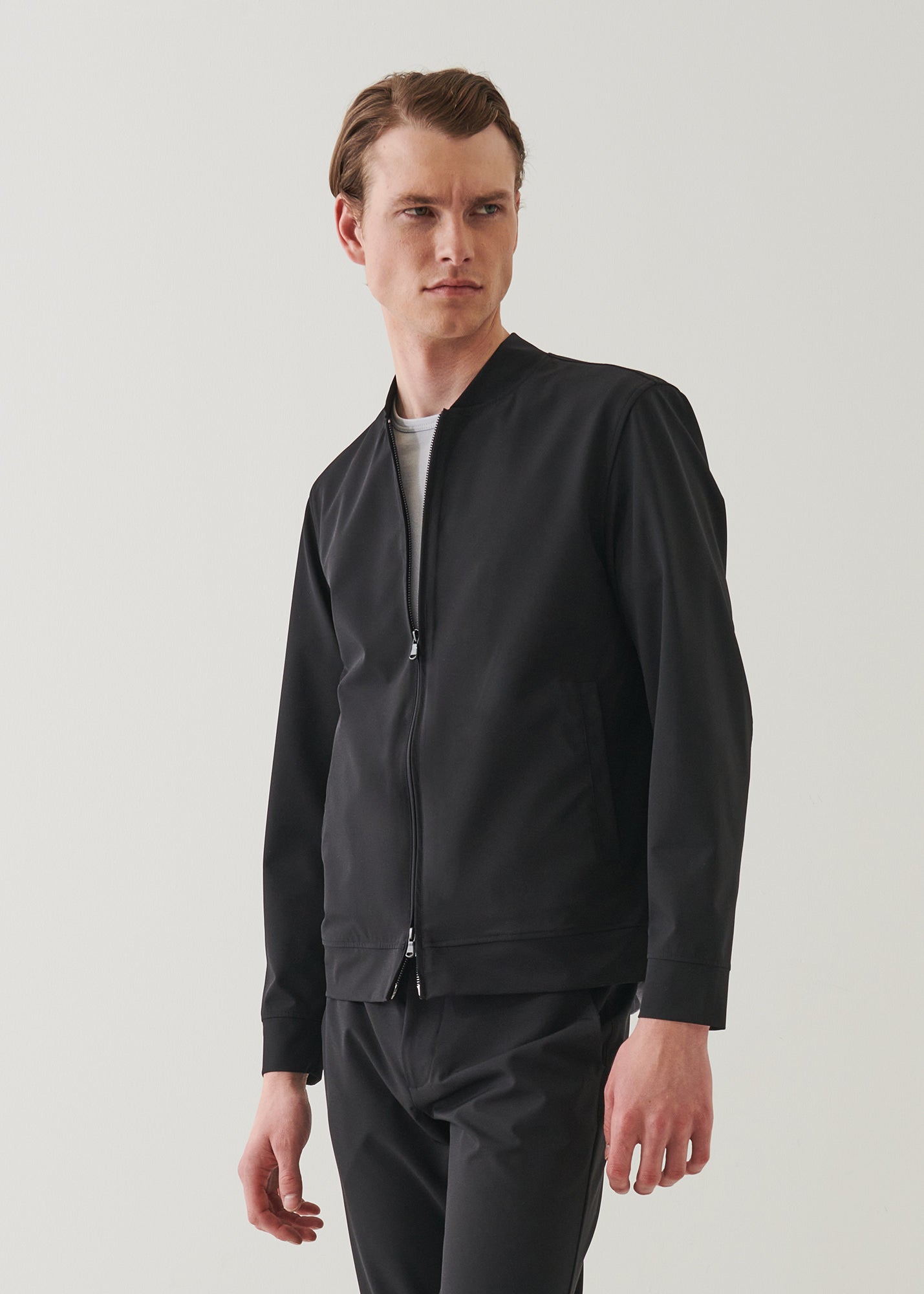 Nucleo Stretch Zip Front Jacket - PATRICK ASSARAF
