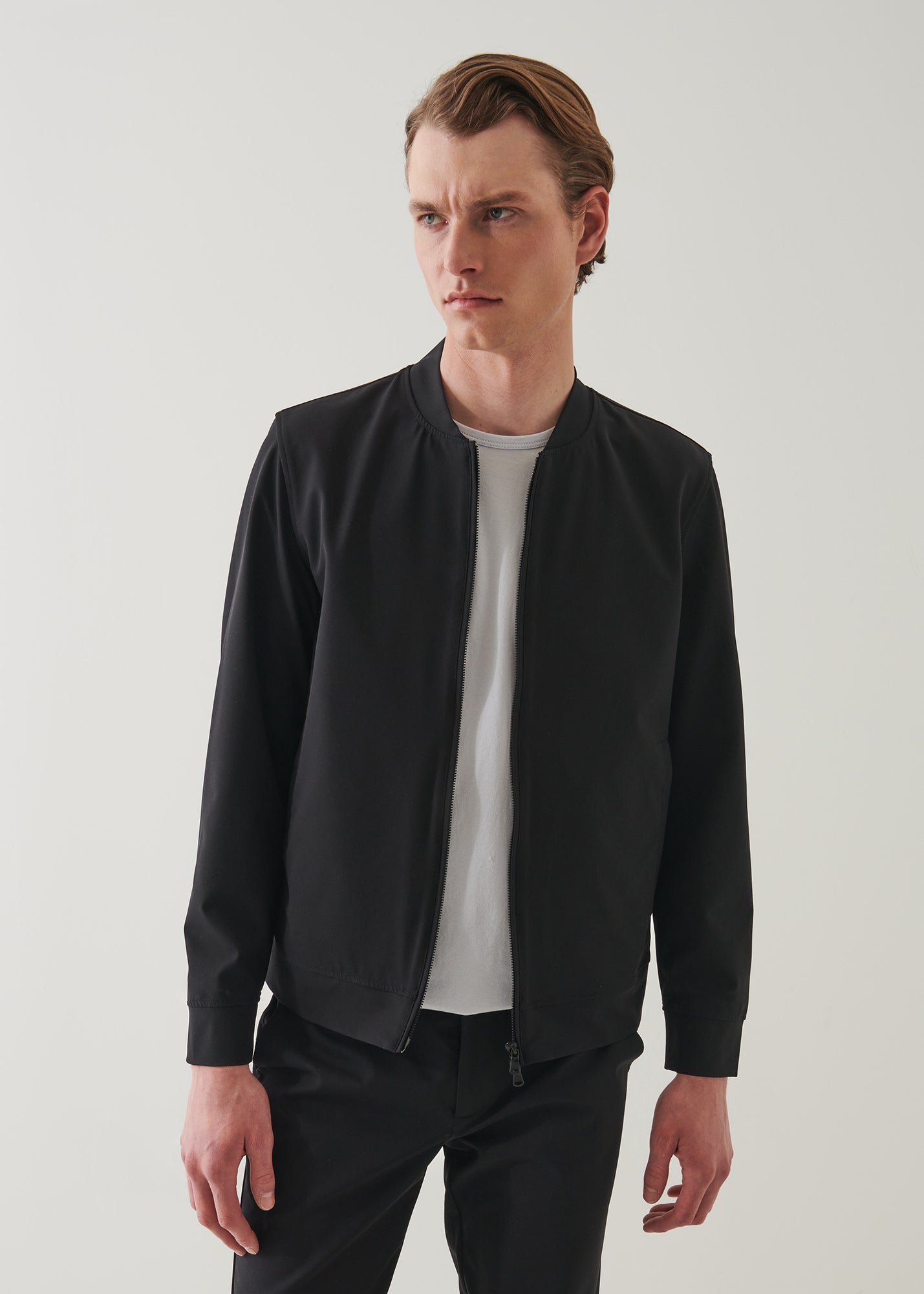 Nucleo Stretch Zip Front Jacket - PATRICK ASSARAF