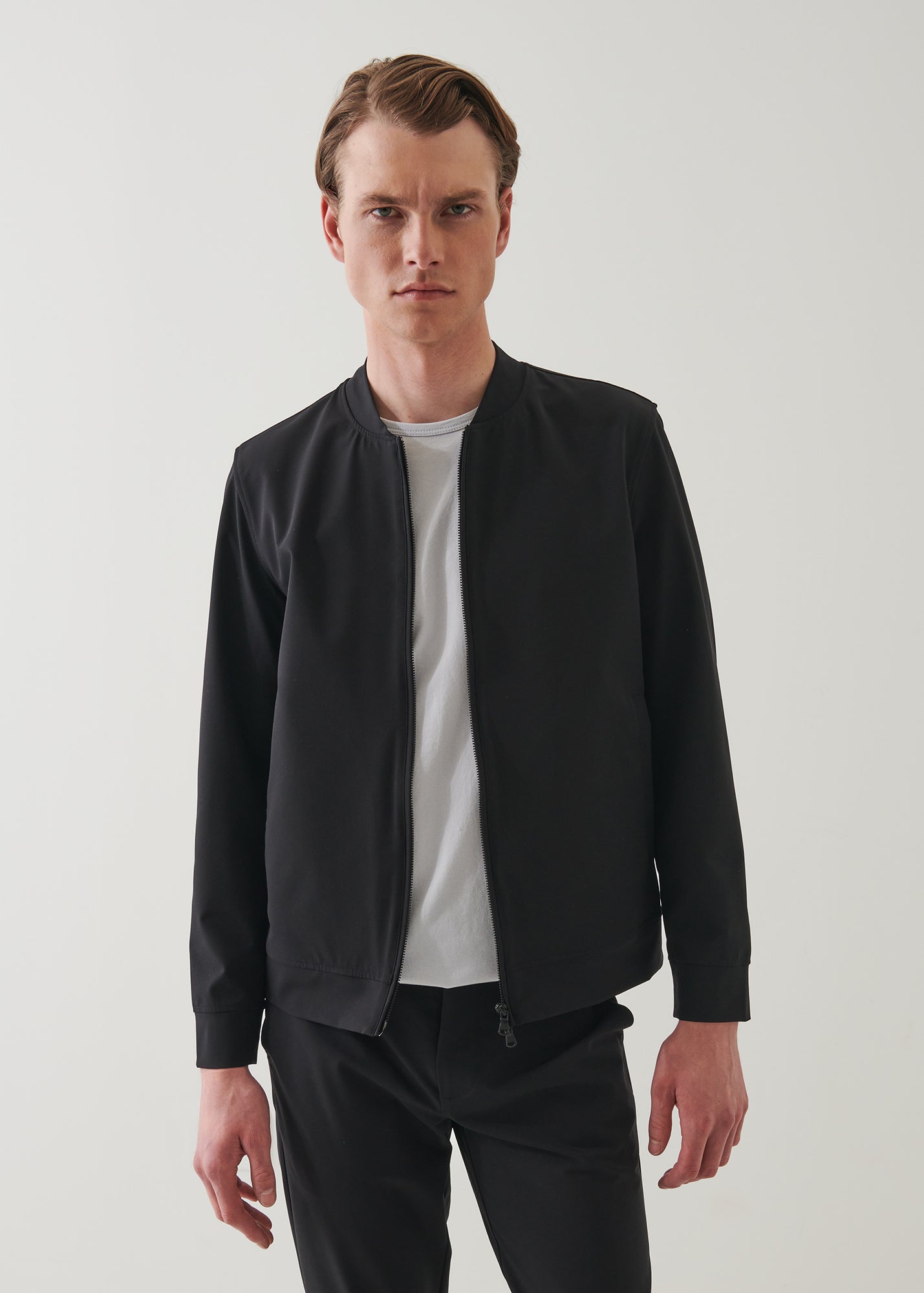 Nucleo Stretch Zip Front Jacket - PATRICK ASSARAF