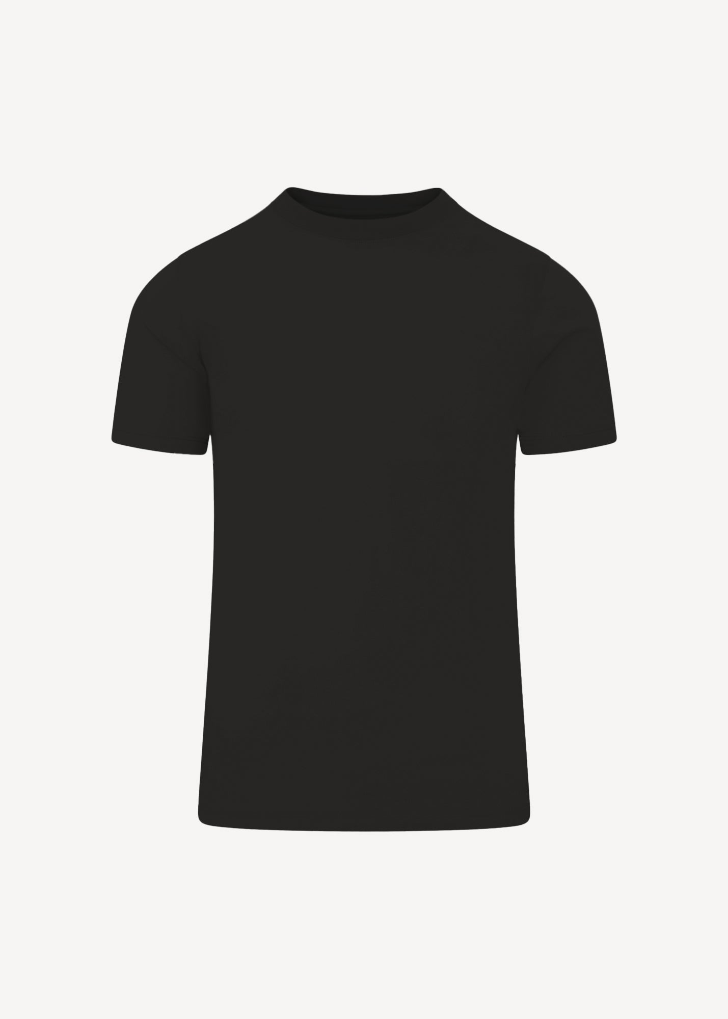 Organic Pima Cotton High Neck T-Shirt - PATRICK ASSARAF