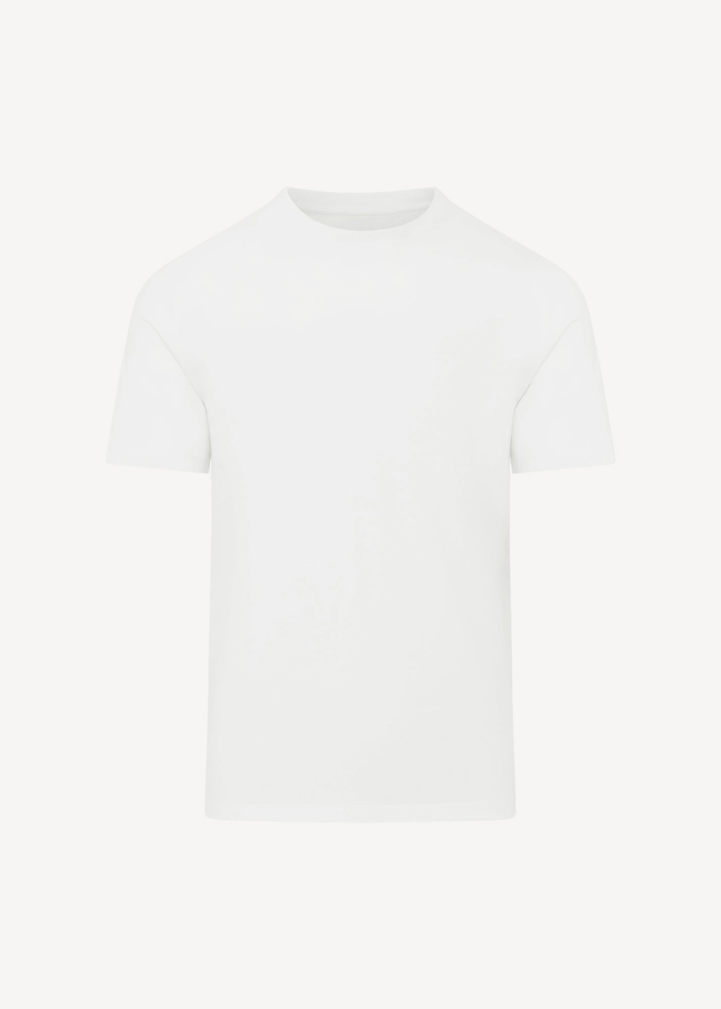 Organic Pima Cotton High Neck T-Shirt - PATRICK ASSARAF