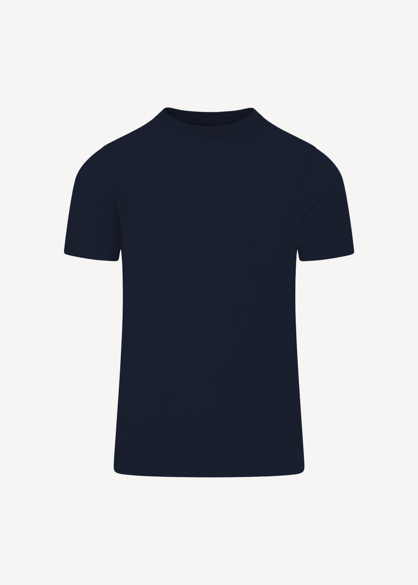 Organic Pima Cotton High Neck T-Shirt - PATRICK ASSARAF