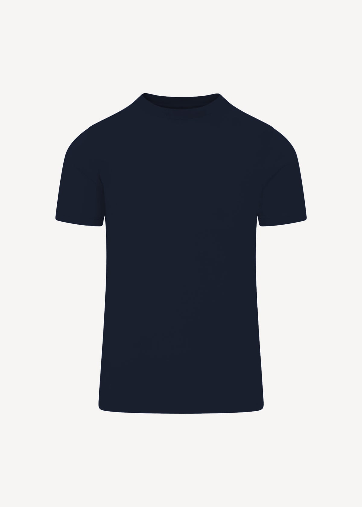 Organic Pima Cotton High Neck T-Shirt - PATRICK ASSARAF