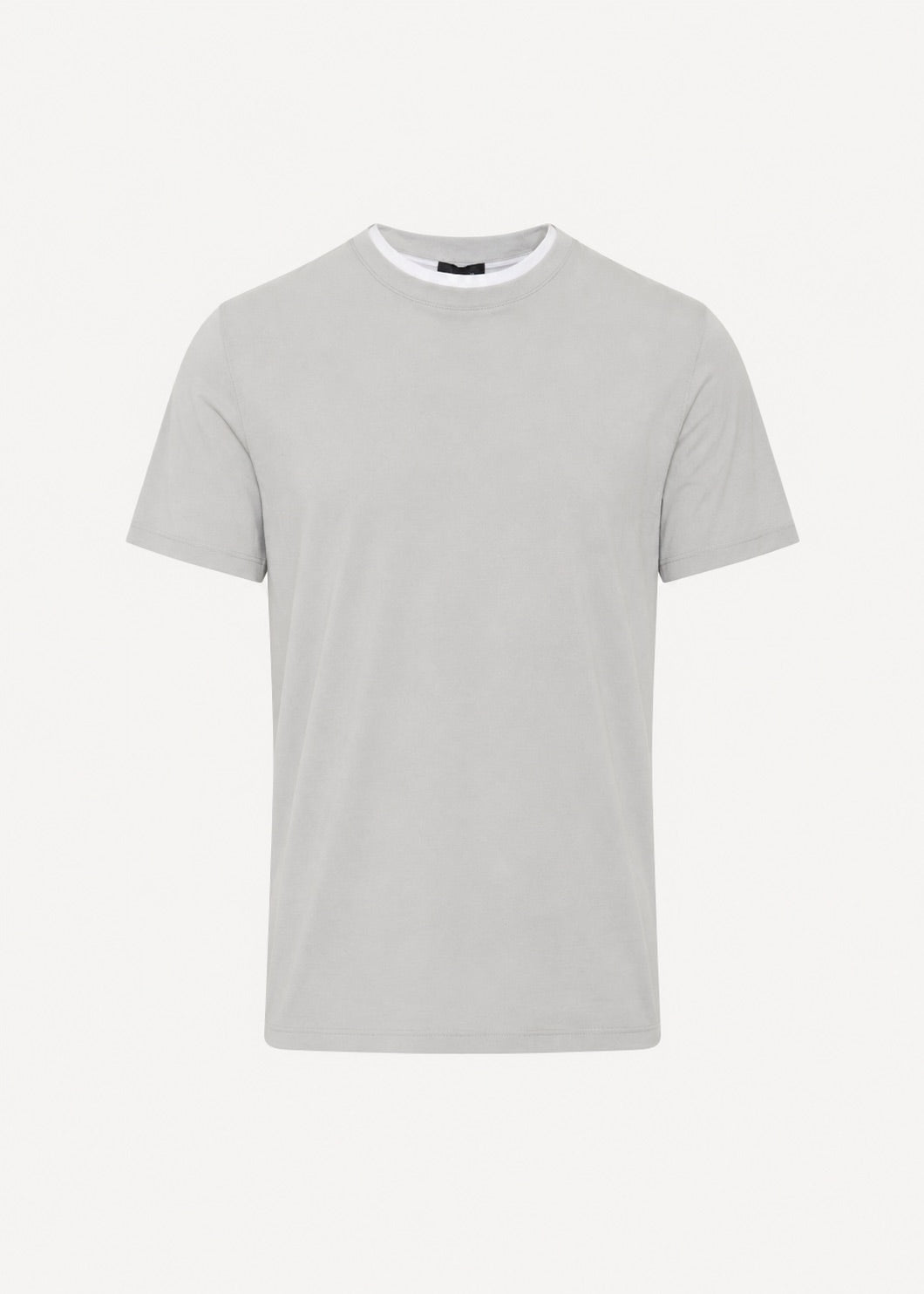 Organic Pima Cotton Tipped Crewneck - PATRICK ASSARAF