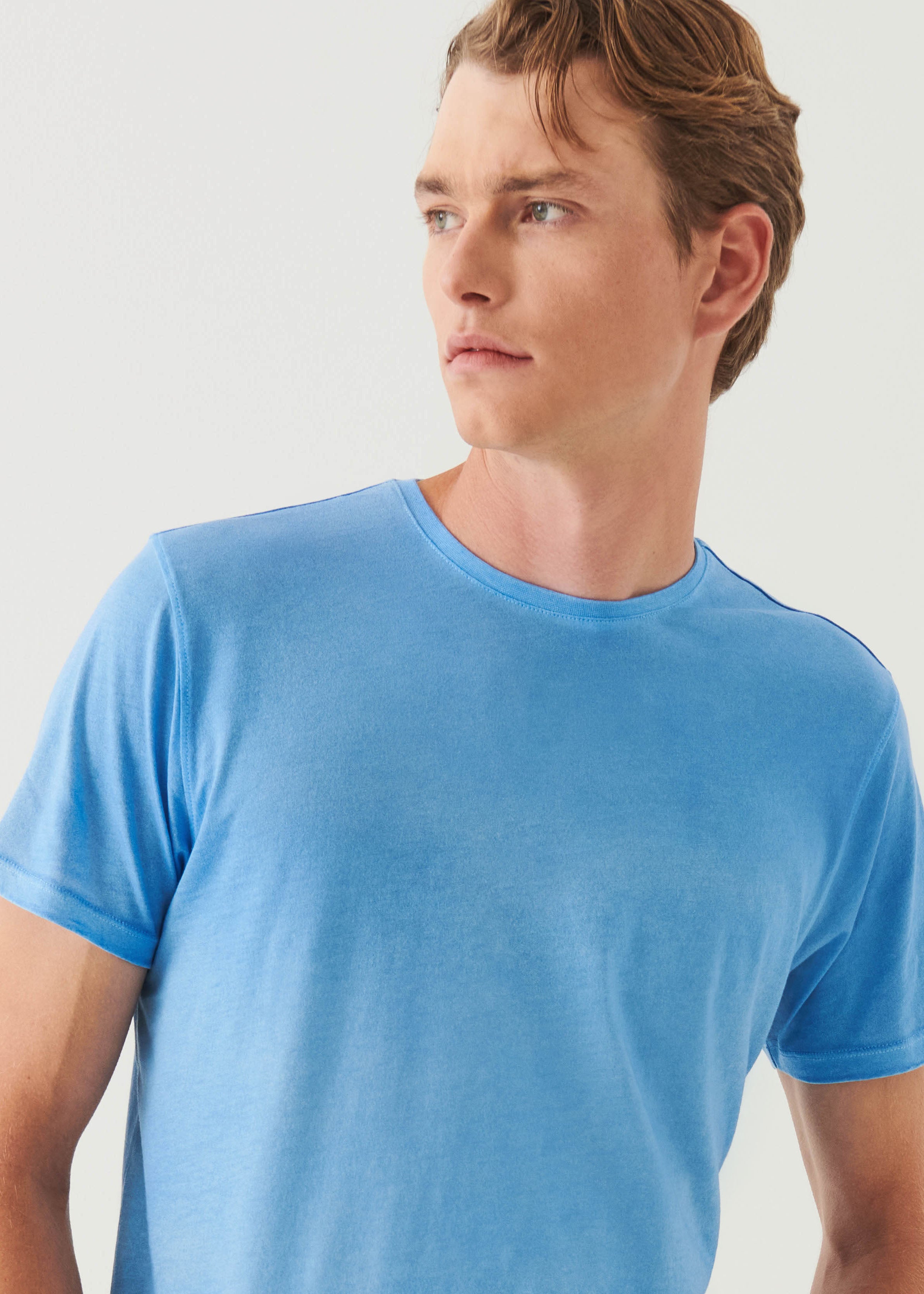 Lightweight Pima Cotton Spray Wash T-Shirt